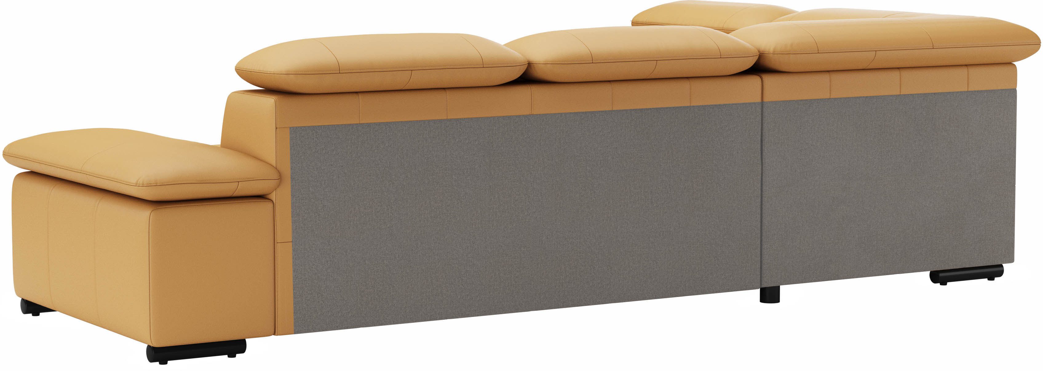 sit&more Hoekbank Alcudia L-vorm met armverstelling, optionele hoofdeindverstelling en bedfunctie