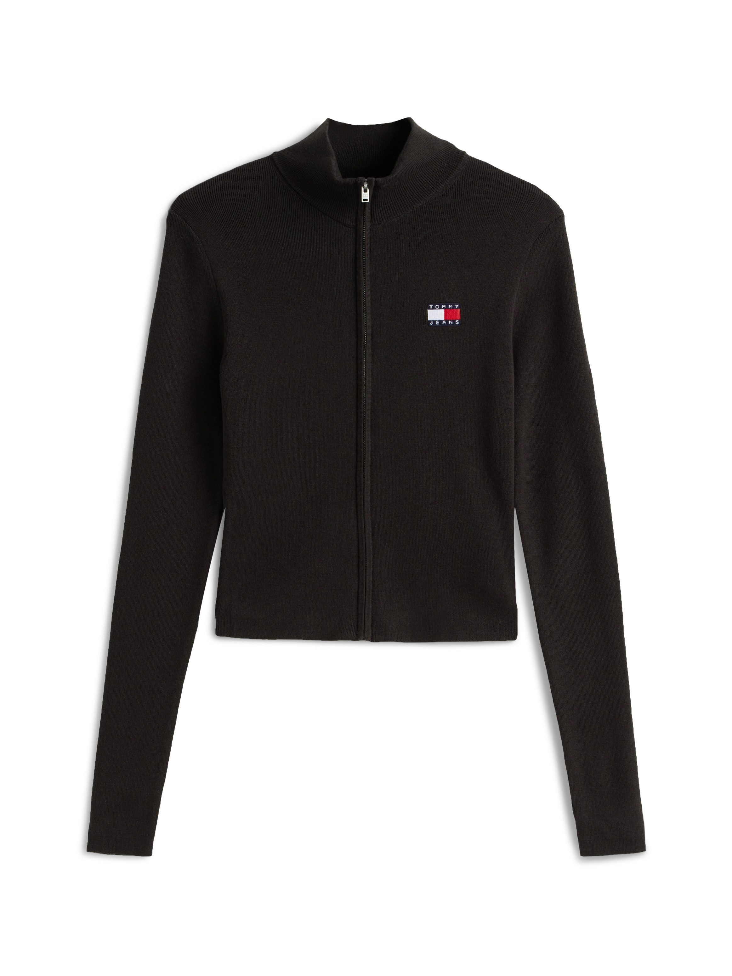 TOMMY JEANS Vest TJW ZIP HIGH NECK CARDIGAN EXT