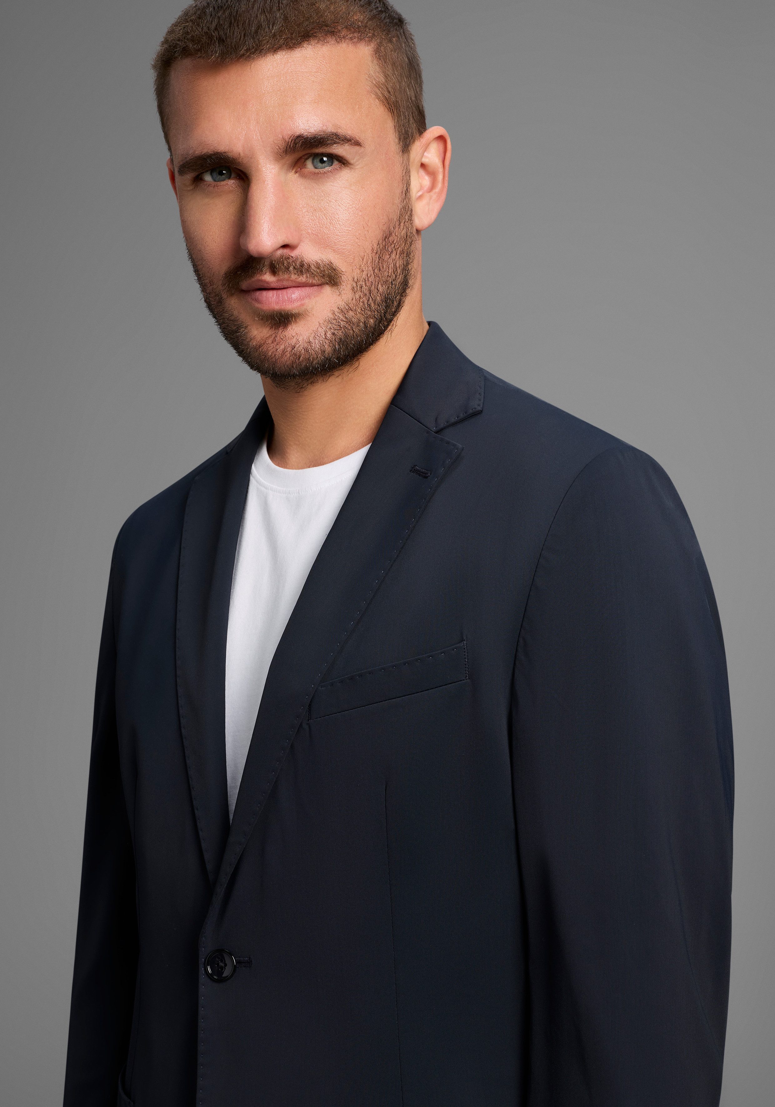 Bruno Banani Pak Packable Suit perfect voor reizen! altijd top gestyled zonder kreukels (2-delig)