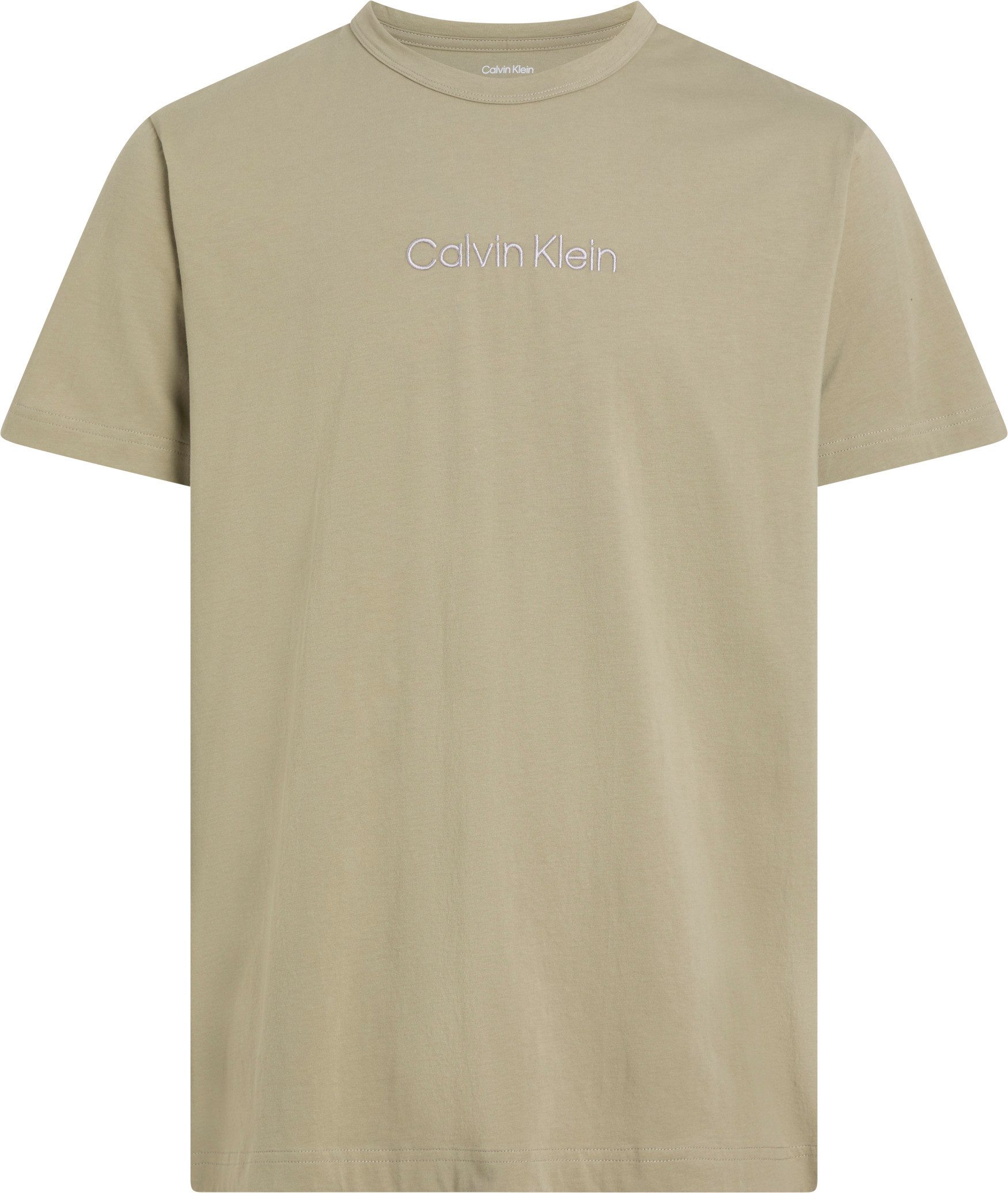 Calvin Klein T-shirt S/S CREW NECK met logo-opschrift