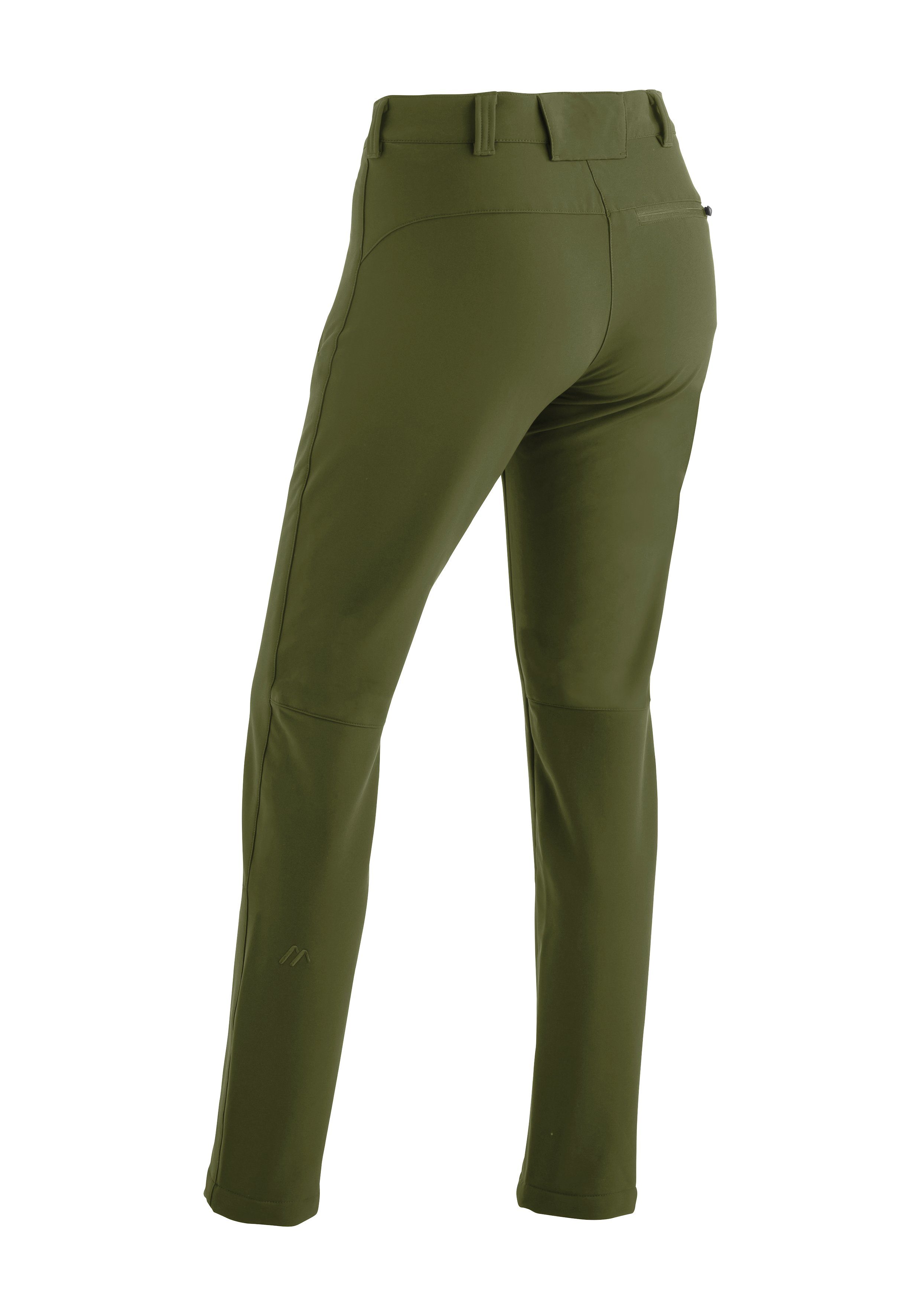 Maier Sports Functionele broek Helga slim warme dames outdoorbroek, robuuste wandelbroek, slim fit