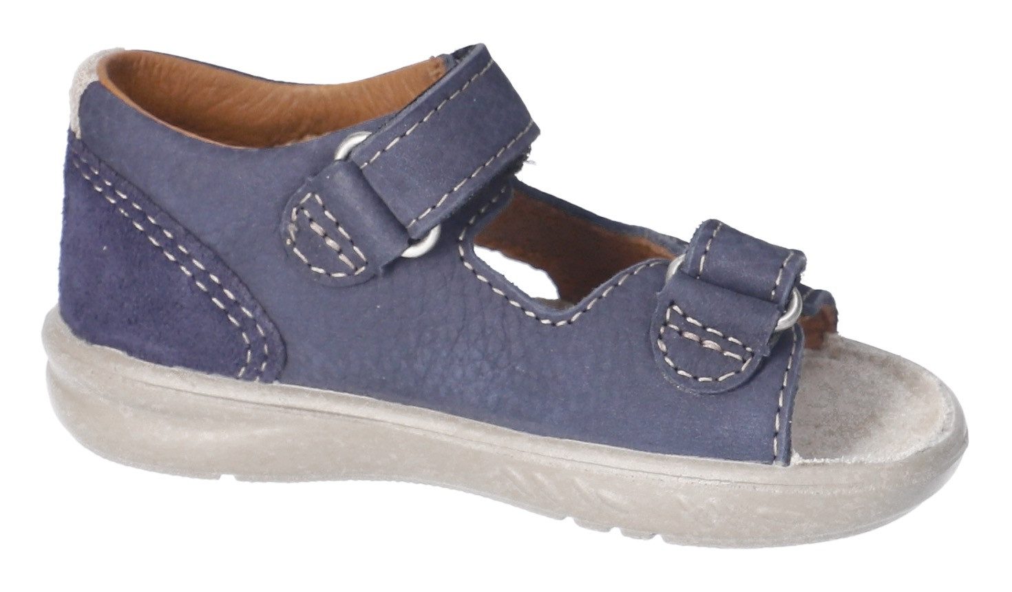 PEPINO by RICOSTA Babyschoentjes Claas WMS: gemiddeld , sandaal met klittenband, wms-systeem, leer, maat sjabloon te downloaden