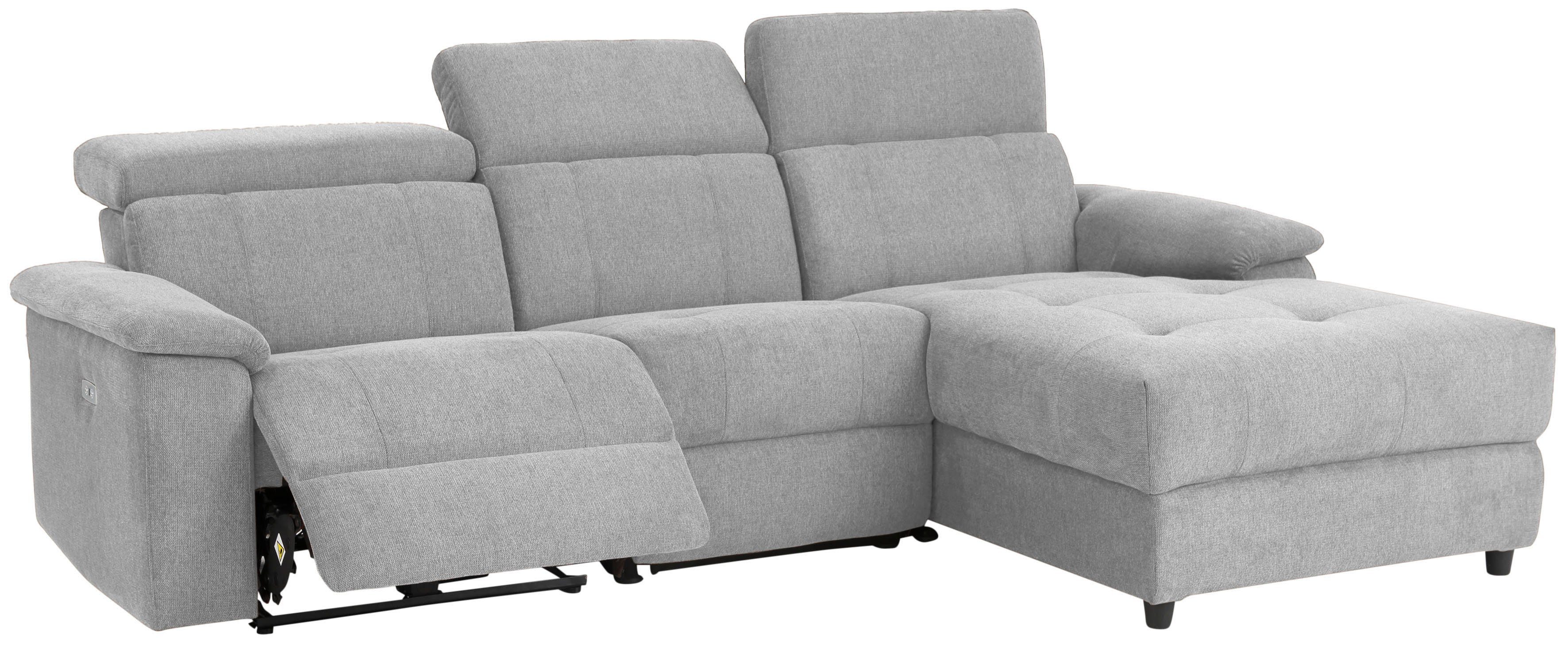 Home affaire Hoekbank Binado, L-vorm, met handmatige of elektrische relaxfunctie met usb-aansluiting