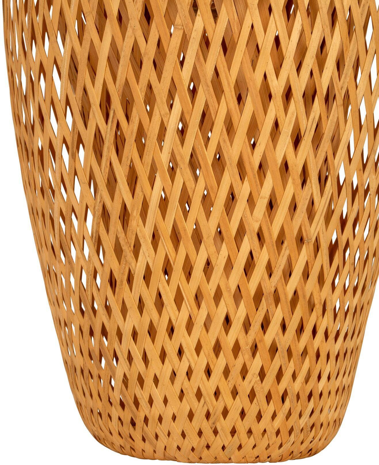 Pauleen Led-hanglamp Sunshine Bliss solarpendel outdoor bamboe/rattan/kunststof/metaal (1 stuk)