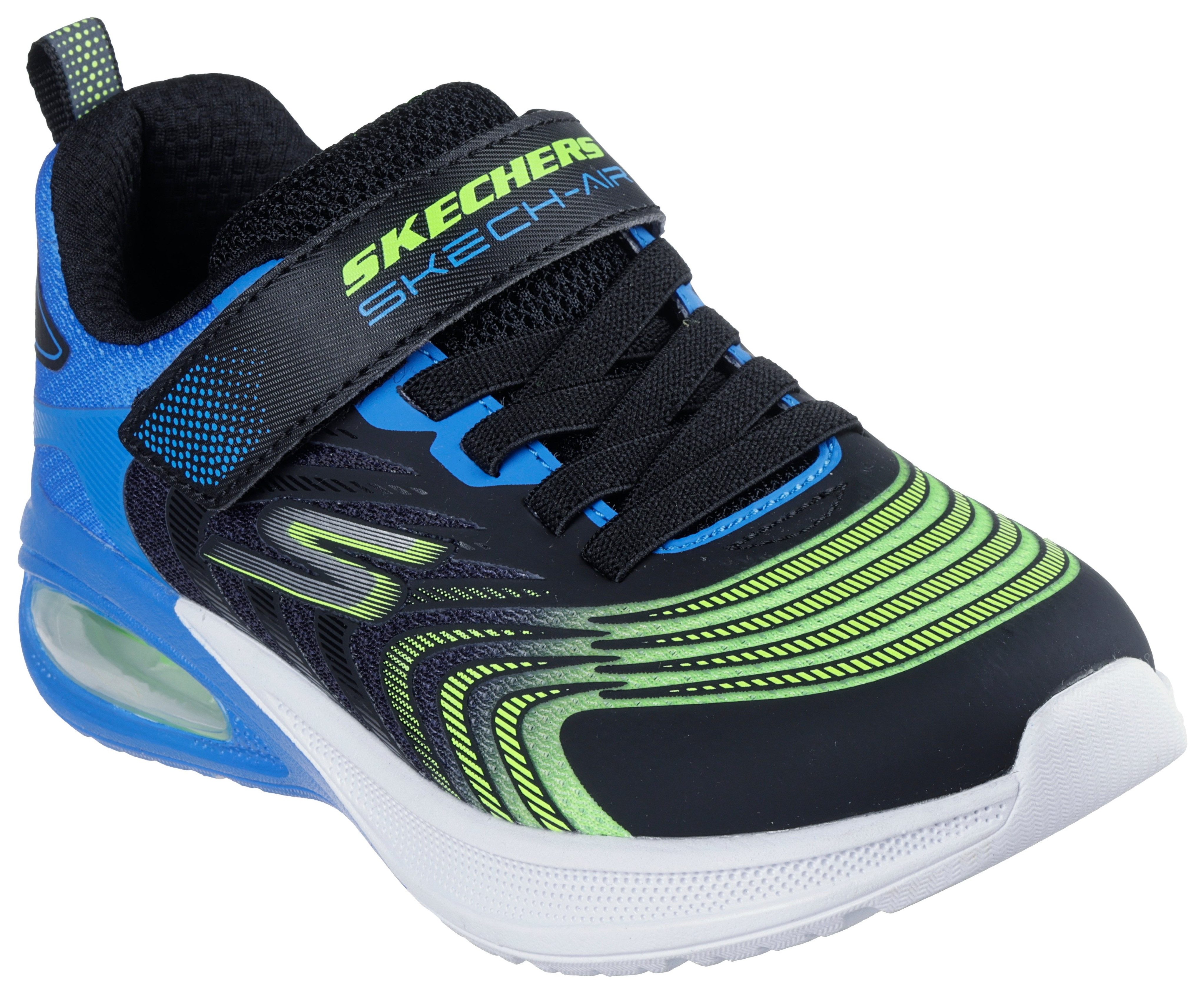 Skechers Sneakers MICROSPEC MAX ADVANCE jongens sneakers maat 33 zwart