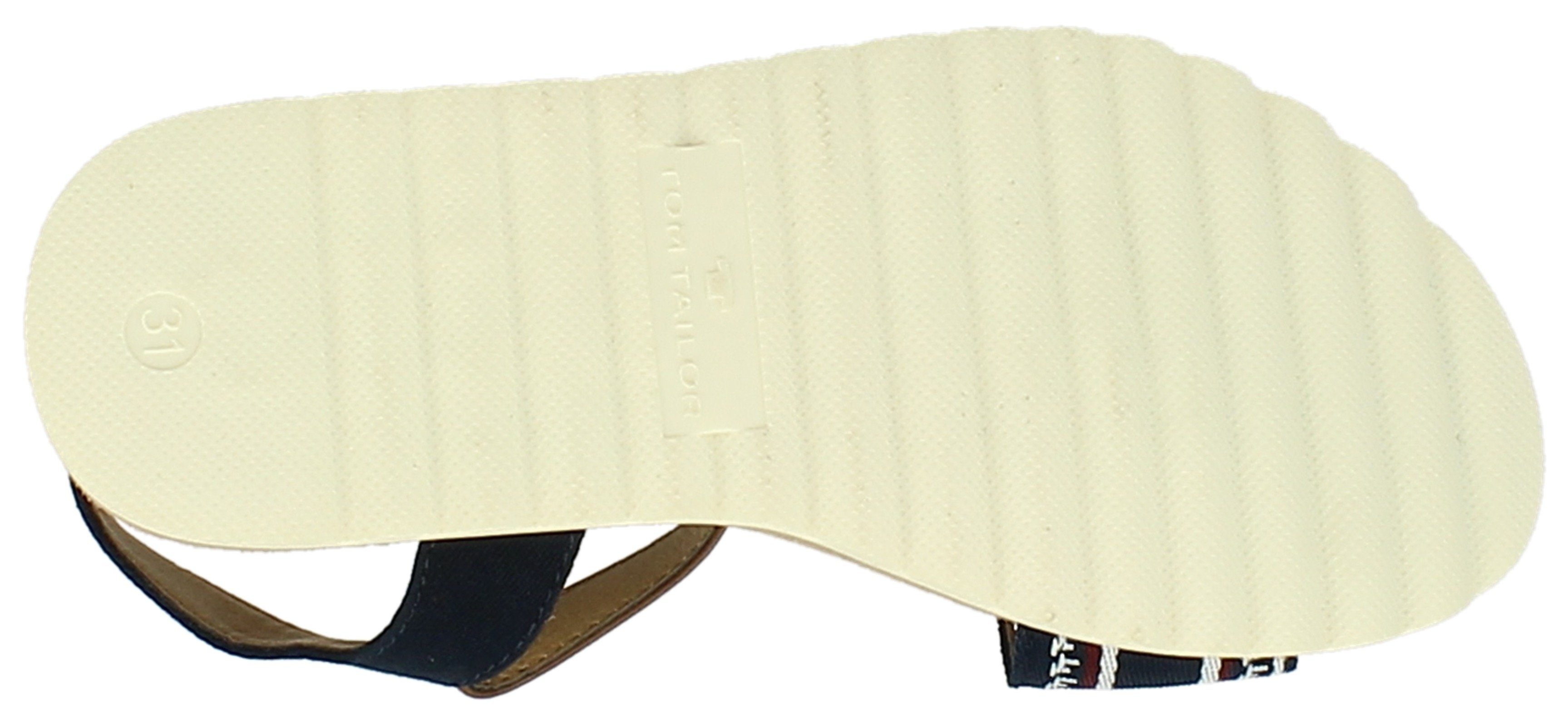 Tom Tailor Sandalen , zomerschoen, sandaal, sleehak, met verstelbare gesp