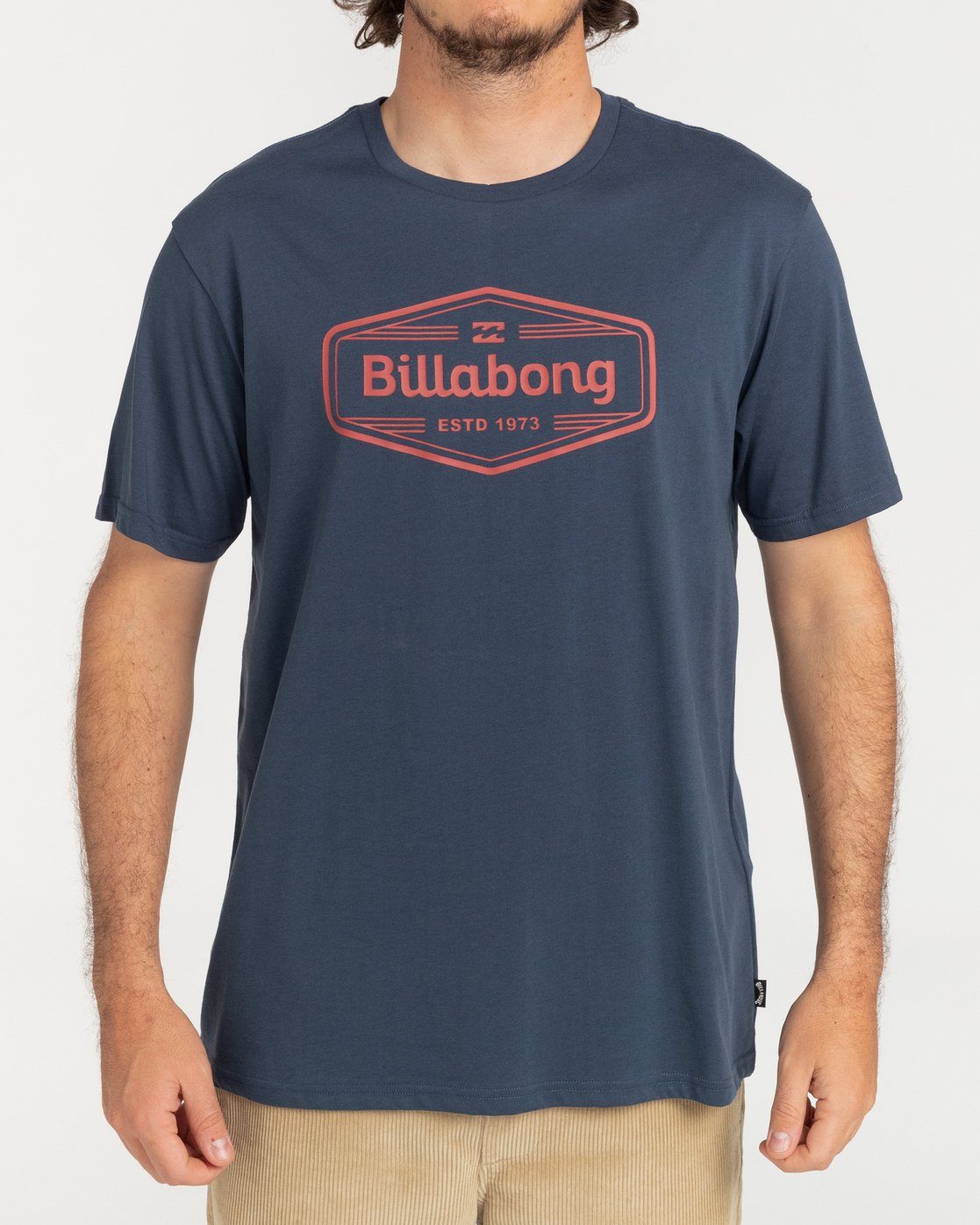 Billabong T-shirt Trademark heren t-shirts maat L bruin