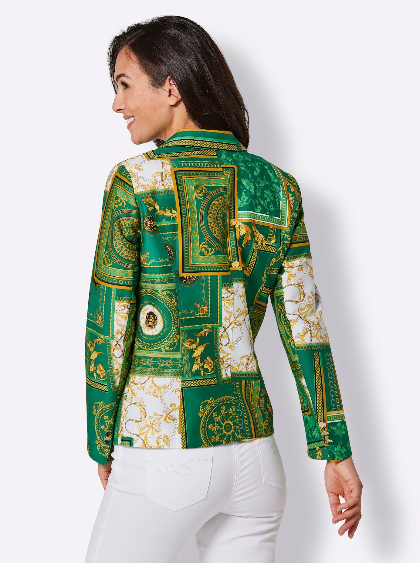 CREATION L PREMIUM Jasje Zijden-katoenen blazer