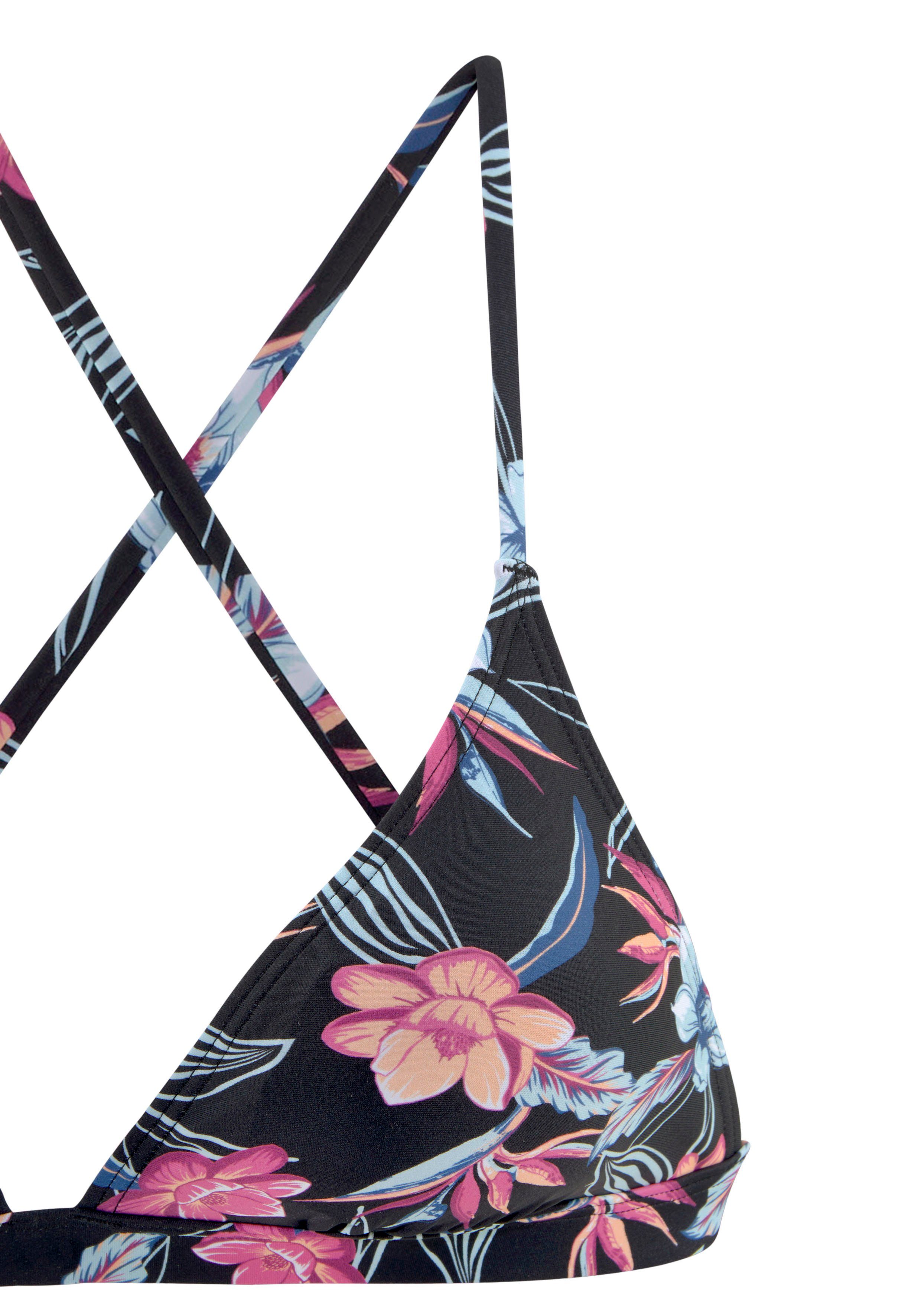 KangaROOS Triangel-bikinitop Agave met multi-schouderbanden