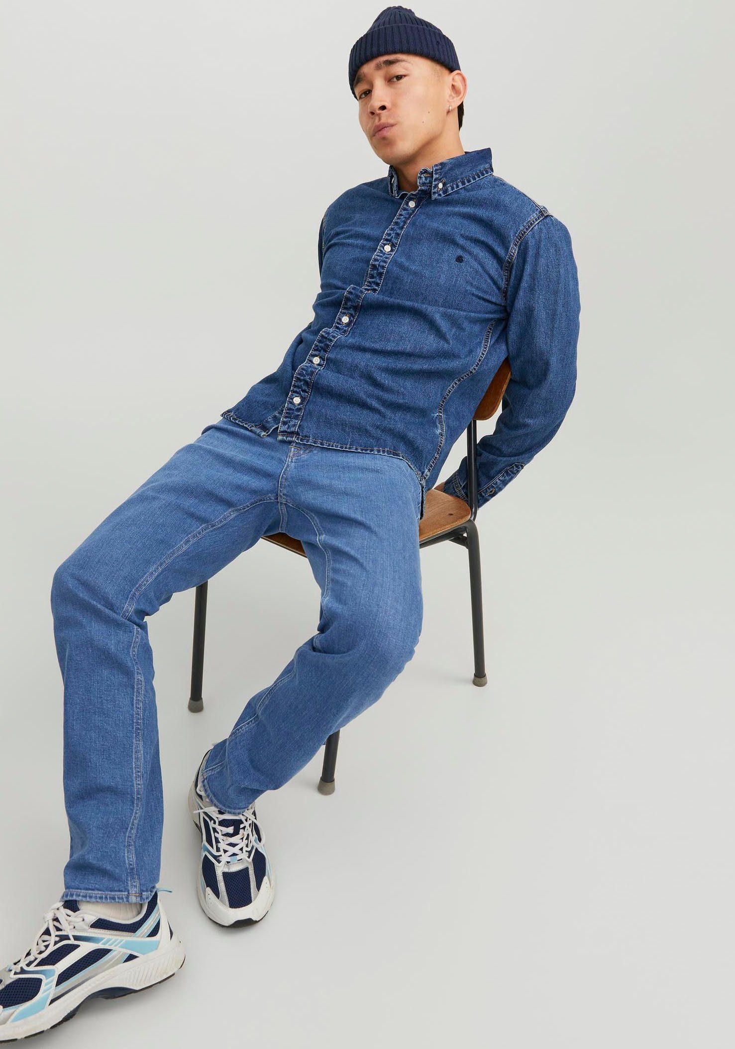 Jack & Jones Tapered jeans JJIMIKE JJORIGINAL AM 385 NOOS