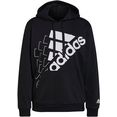 adidas performance sweater brand love relaxed hoodie zwart