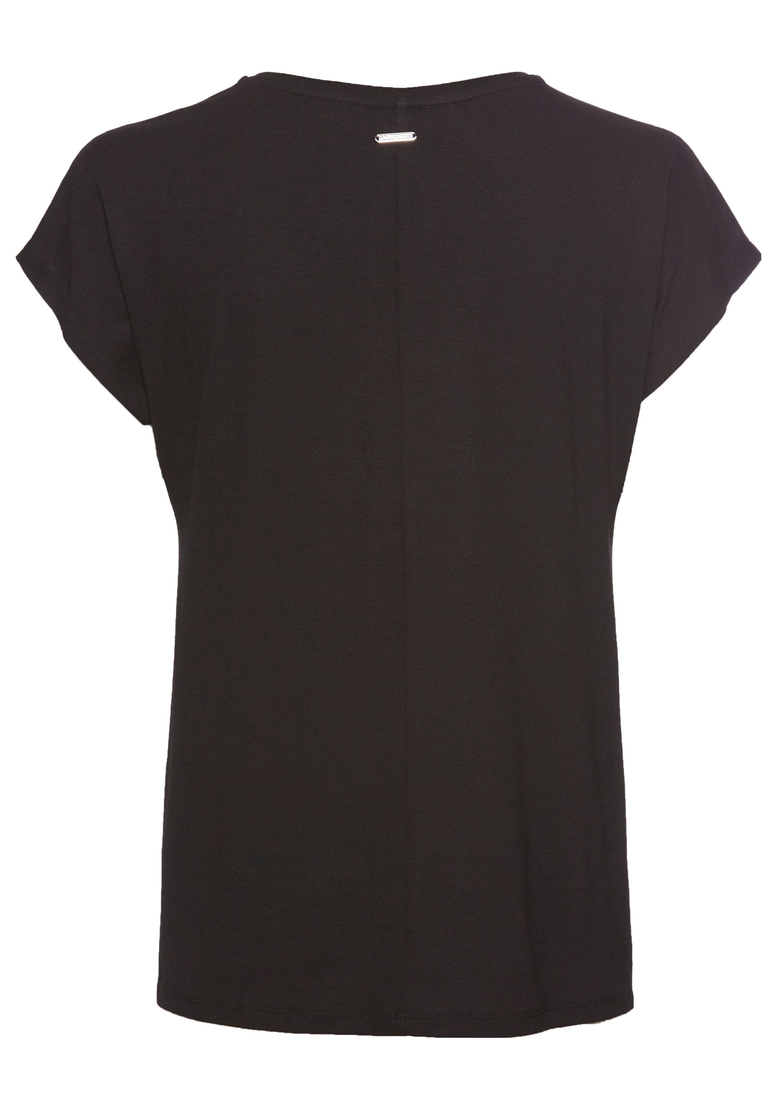 Laura Scott T-shirt met mesh-inzet