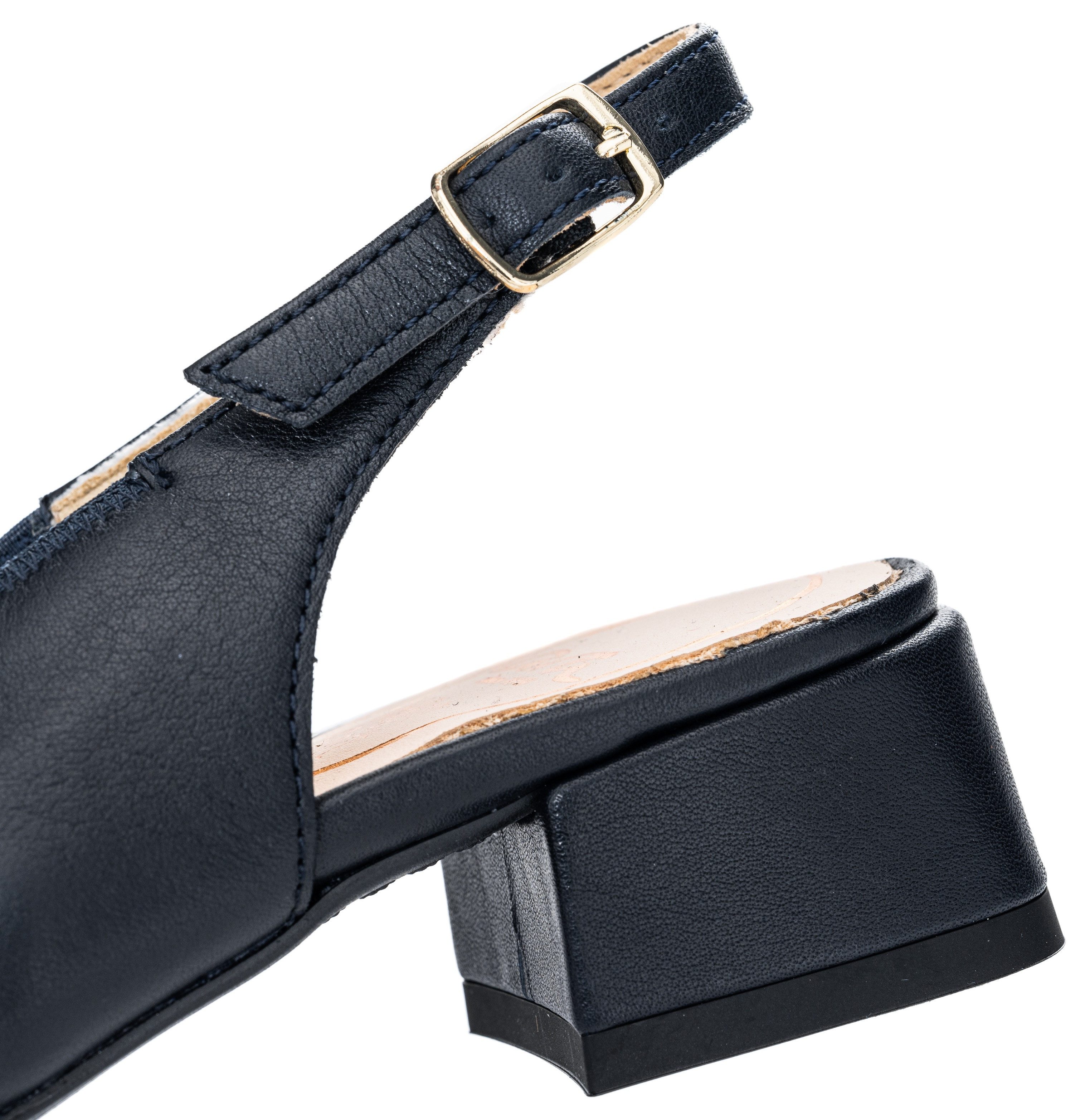 Ara Slingback pumps Graz , sling pumps, feestdag schoen met blokhak, h-breedte