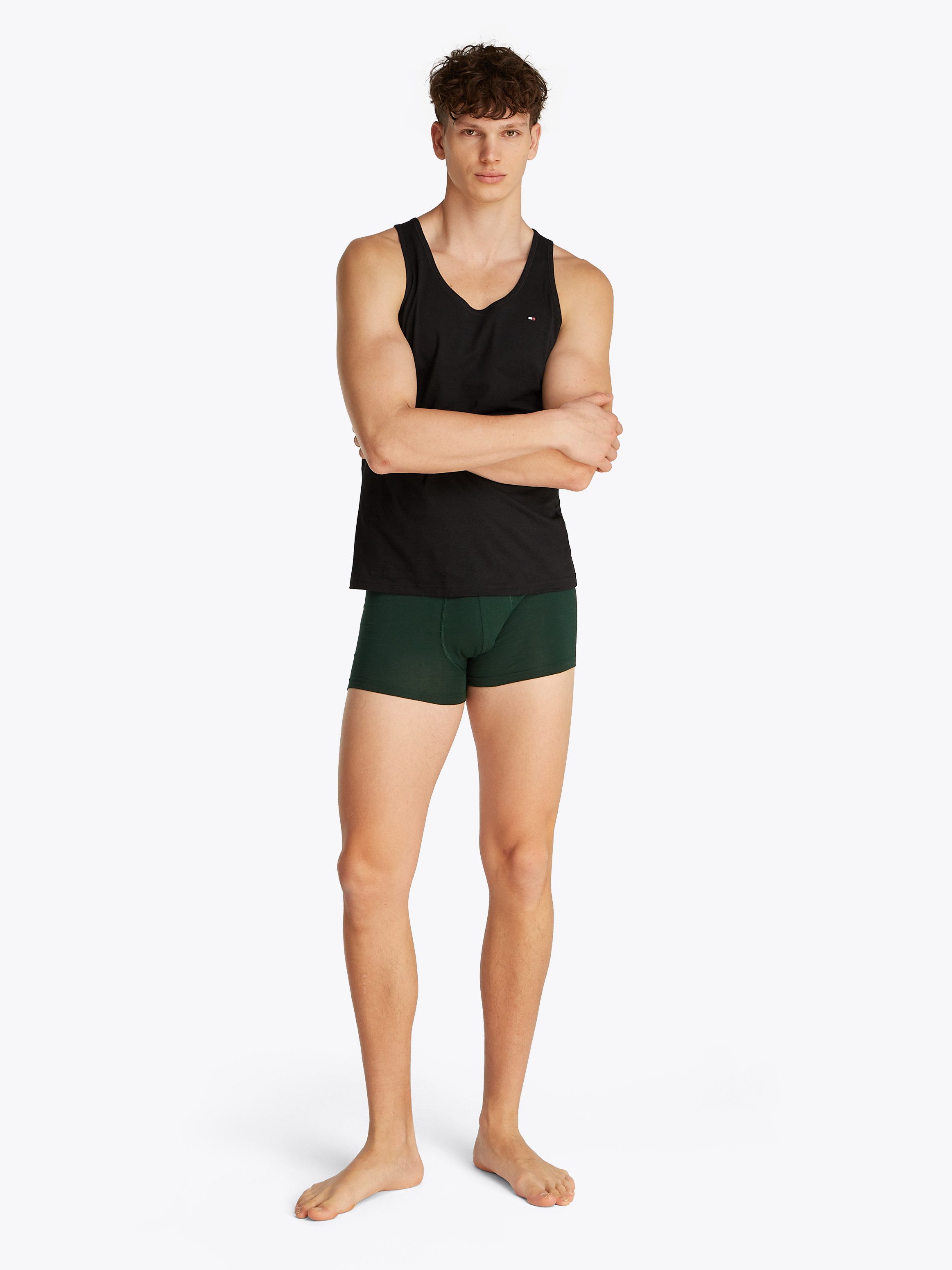 Tommy Hilfiger Underwear Tanktop 3P TANK TOP met logoborduursel (3-delig, Set van 3)