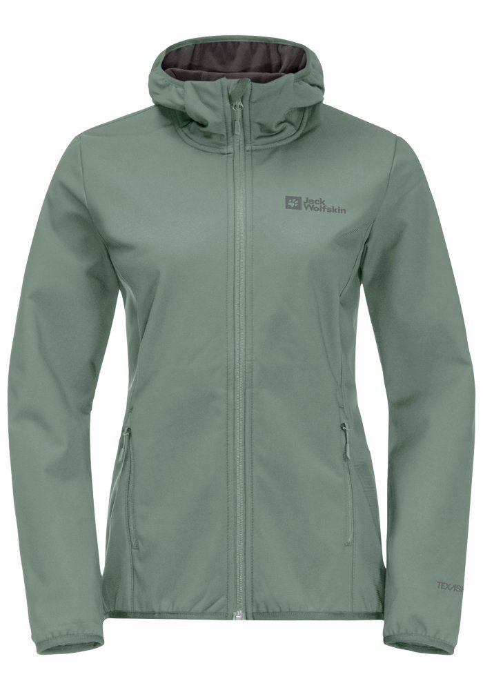 Jack Wolfskin Softshelljack BORNBERG HOODY W online kopen OTTO