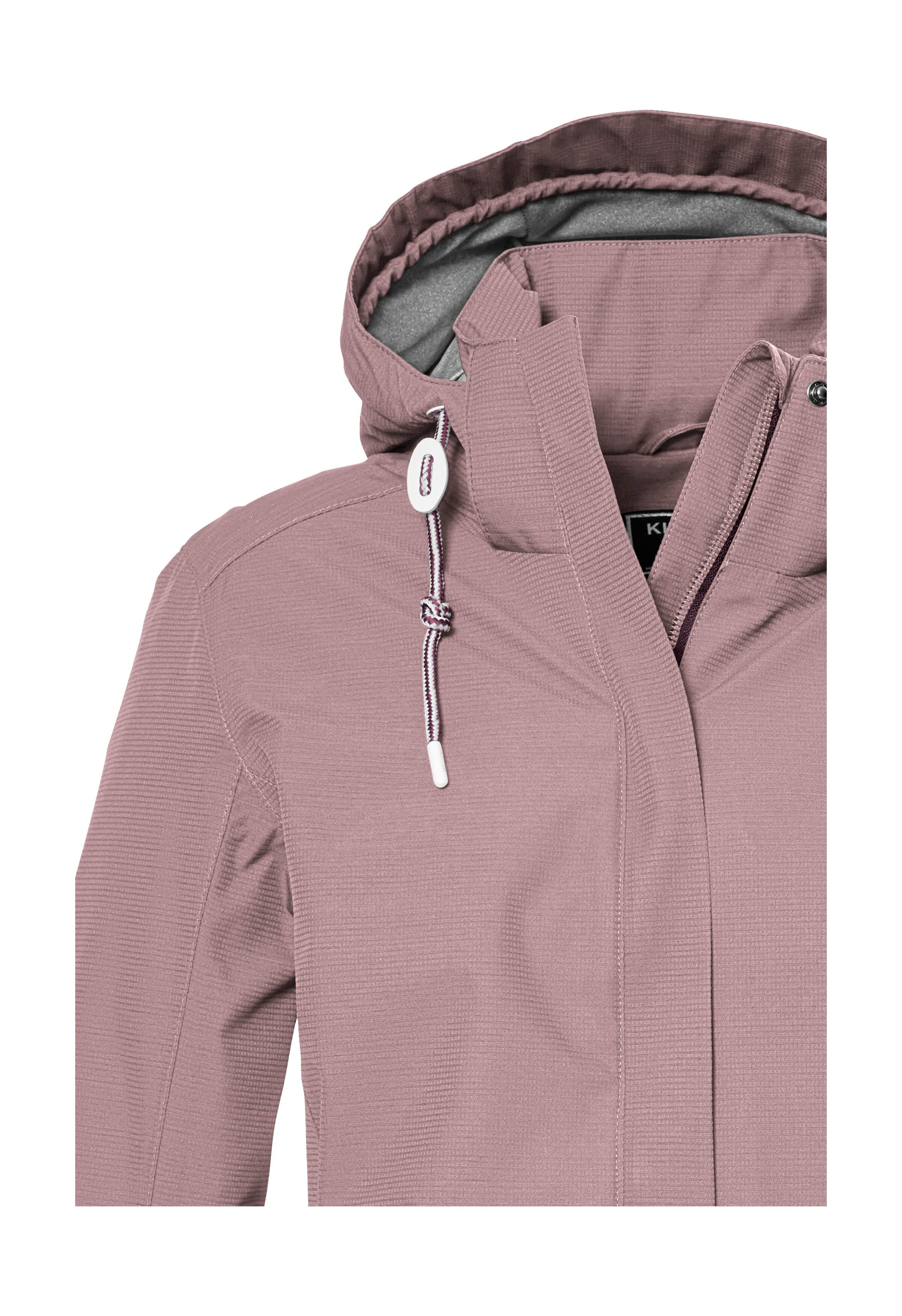 Killtec Outdoorjack KOS 61 WMN JCKT Waterdicht, ademend, afneembare capuchon, duurzame productie