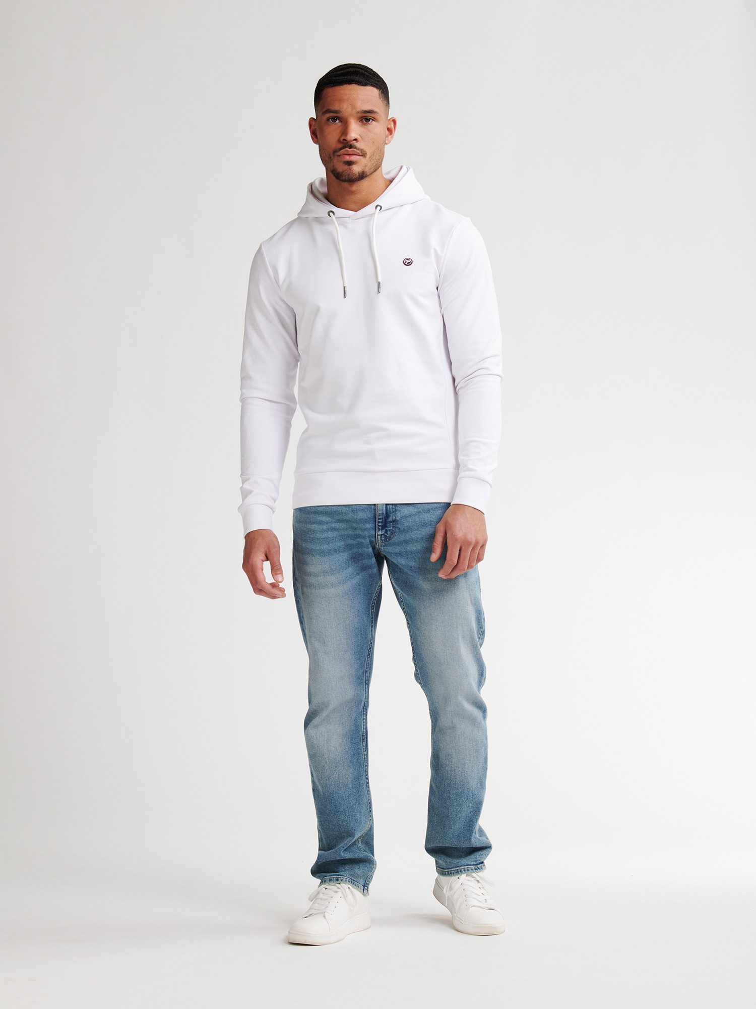 Petrol Industries Hoodie met geborduurd logo