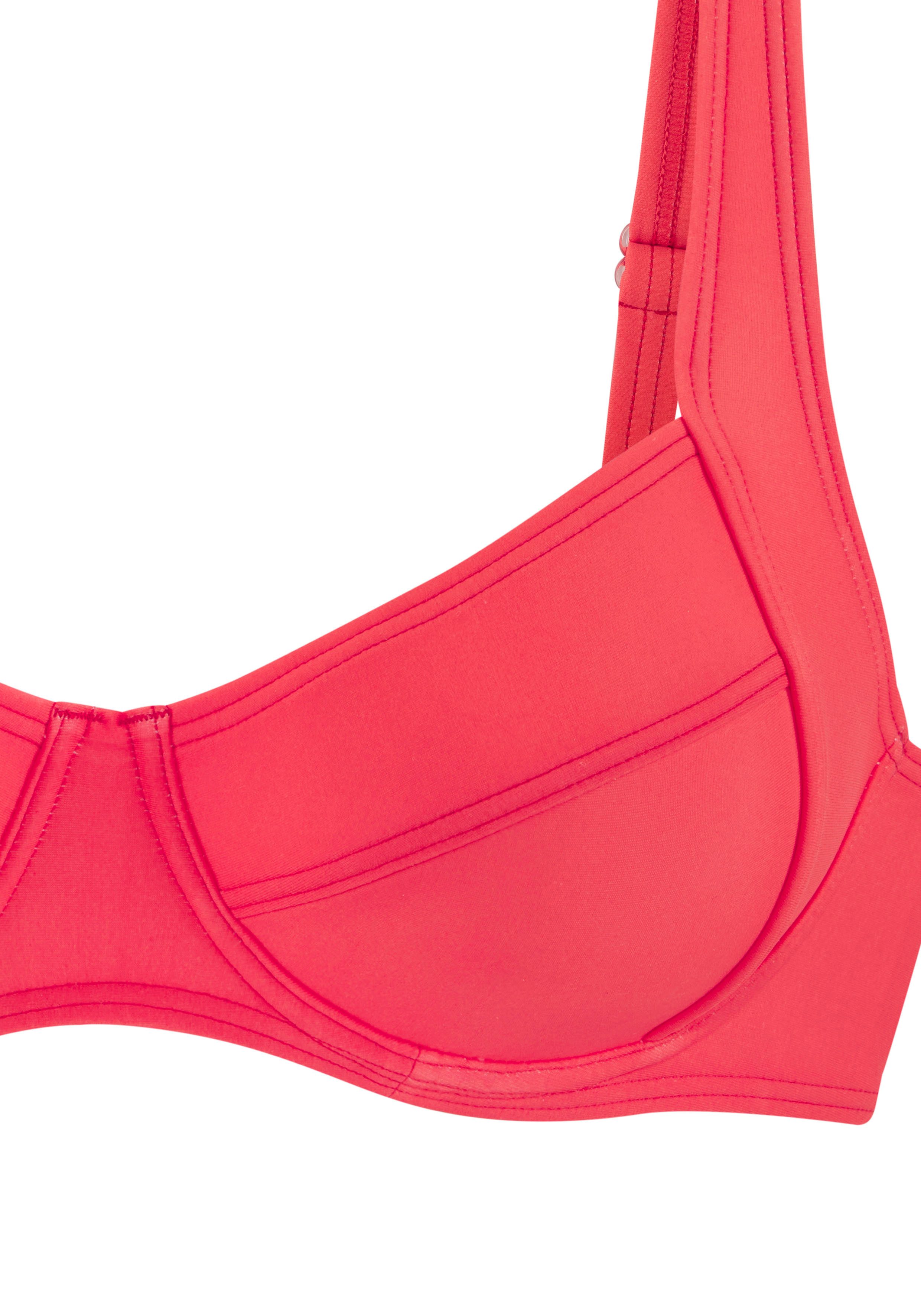 Lascana Bikinitop met beugels Lolo in modieuze snit