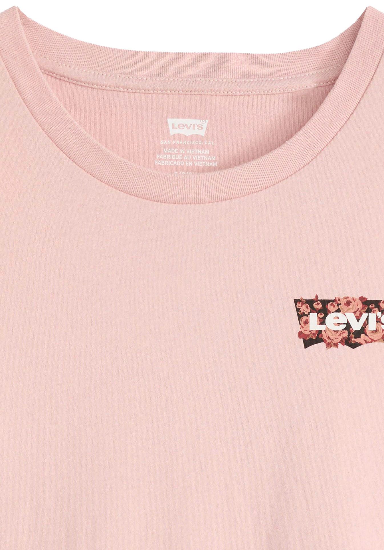 Levi's® T-shirt The Perfect Tee met batwing-logoprint