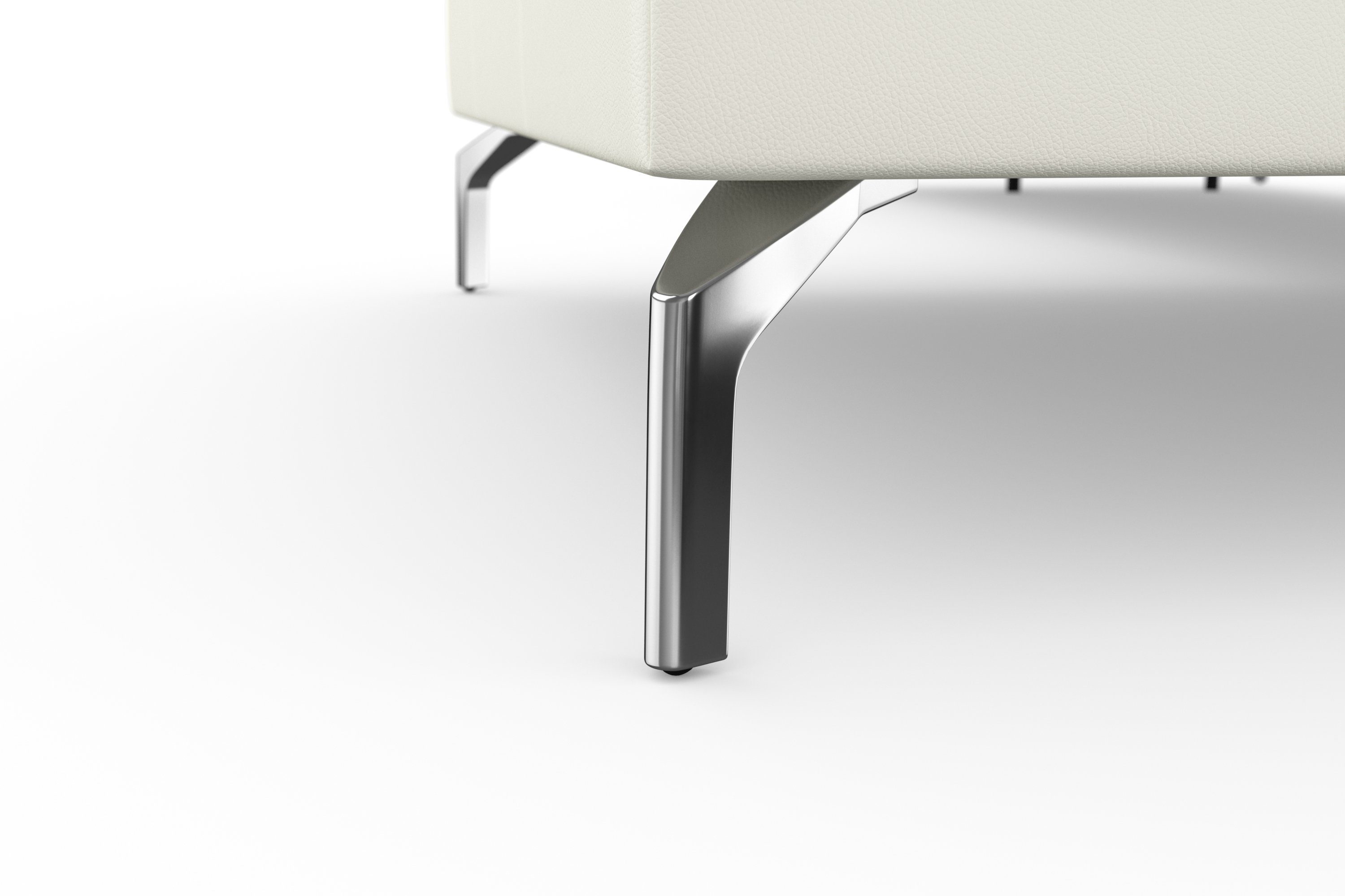 sit&more Zithoek Bendigo U-vorm inclusief zitdiepteverstelling, bodemvrijheid 15 cm, in 2 pootkleuren