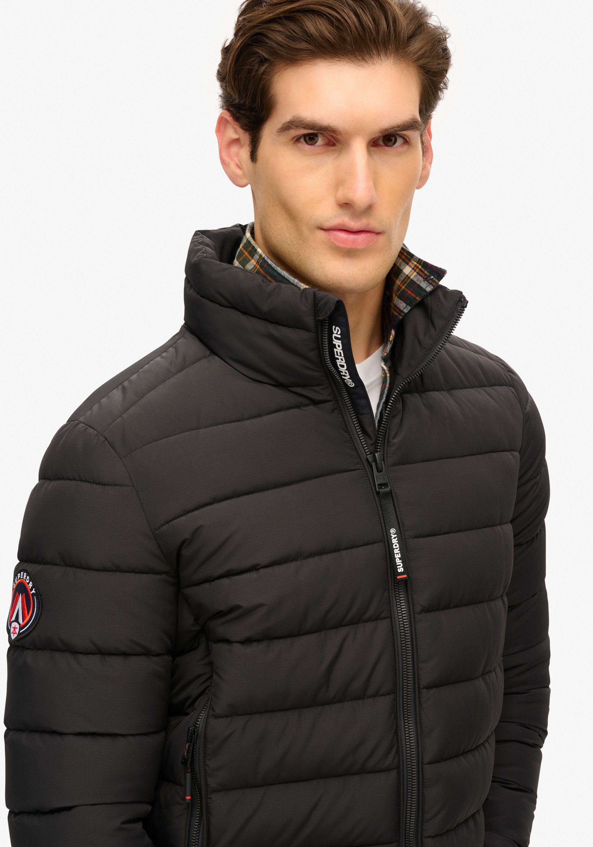 Superdry Gewatteerde jas FUJI EMB PADDED JACKET