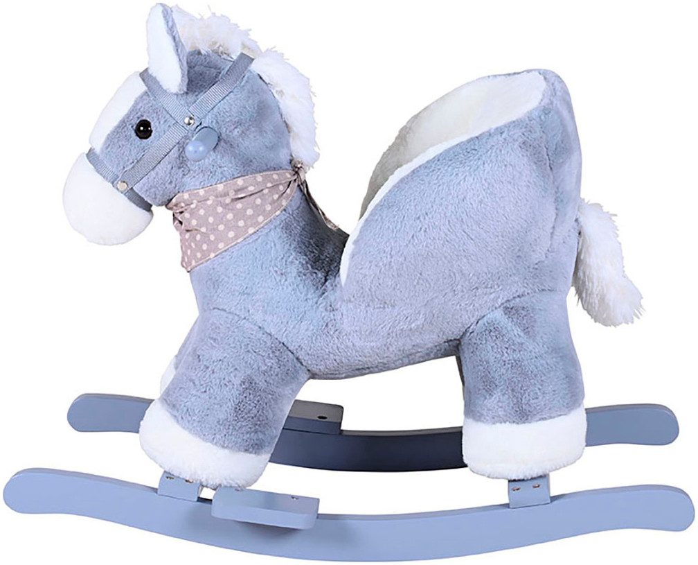 Knorrtoys® Schommeldier Paard grijs