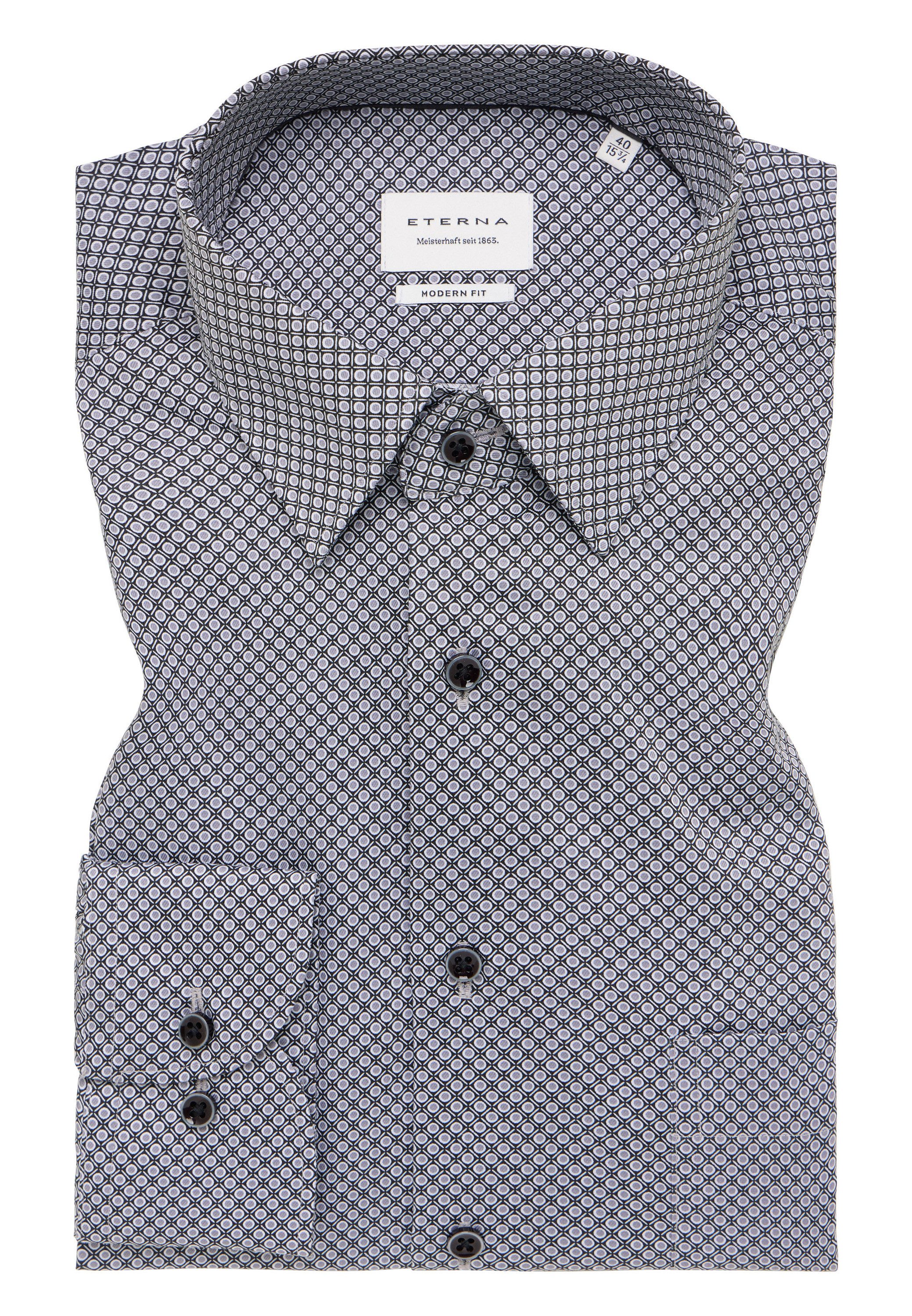 Eterna Overhemd met lange mouwen MODERN FIT NON IRON (strijkvrij)