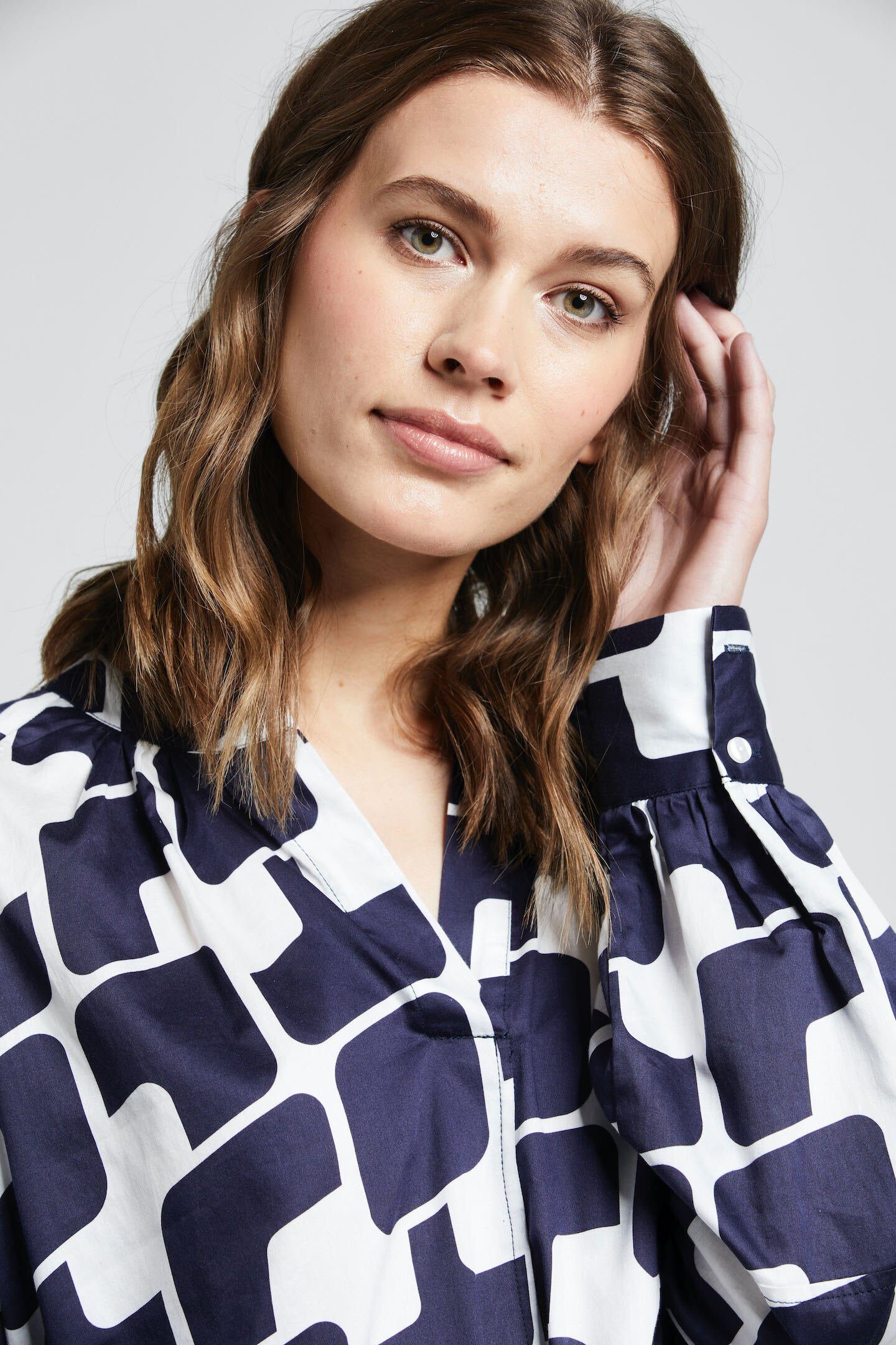 Bugatti Blousejurk met grafische prints