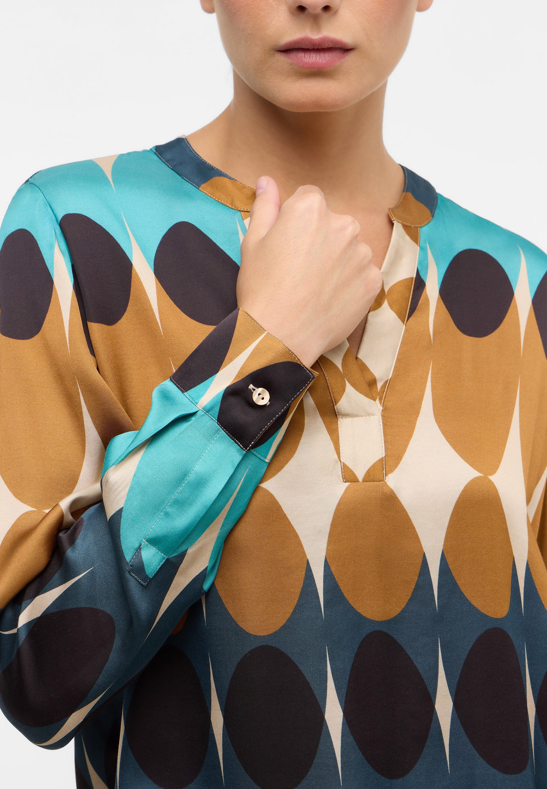 Eterna Lange blouse Loose fit