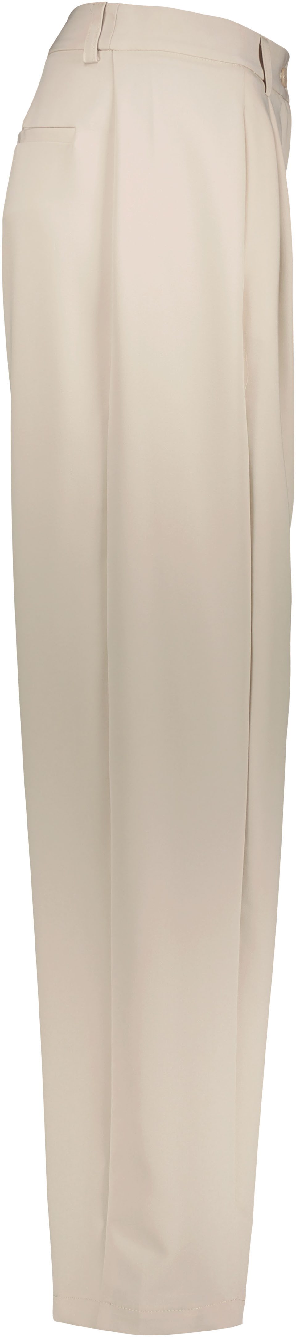 IMPERIAL Bandplooibroek met wijde pijpen