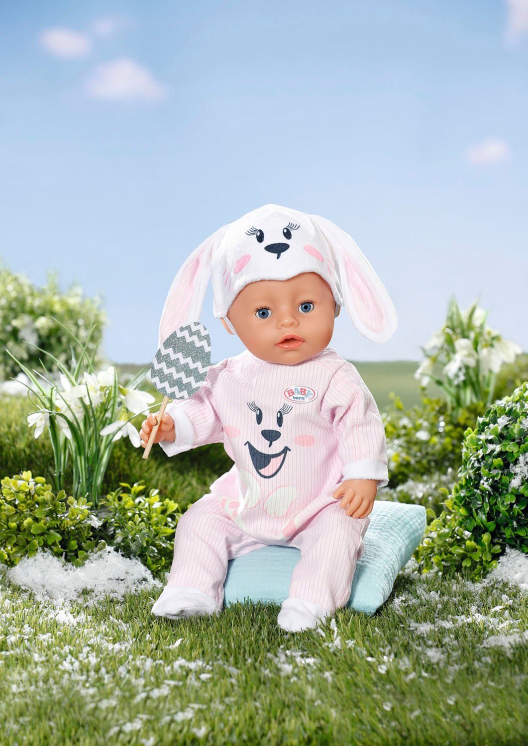 Baby Born Poppenkleding Haasjes relaxpak, 43 cm