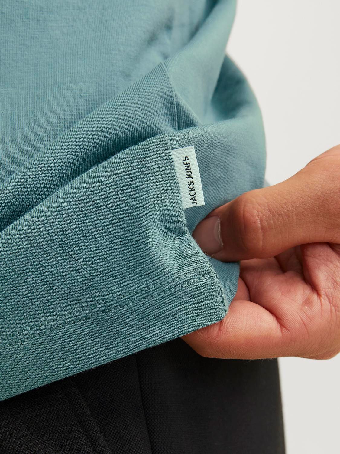 Jack & Jones Shirt met ronde hals JJEORGANIC BASIC TEE SS O-NECK NOOS