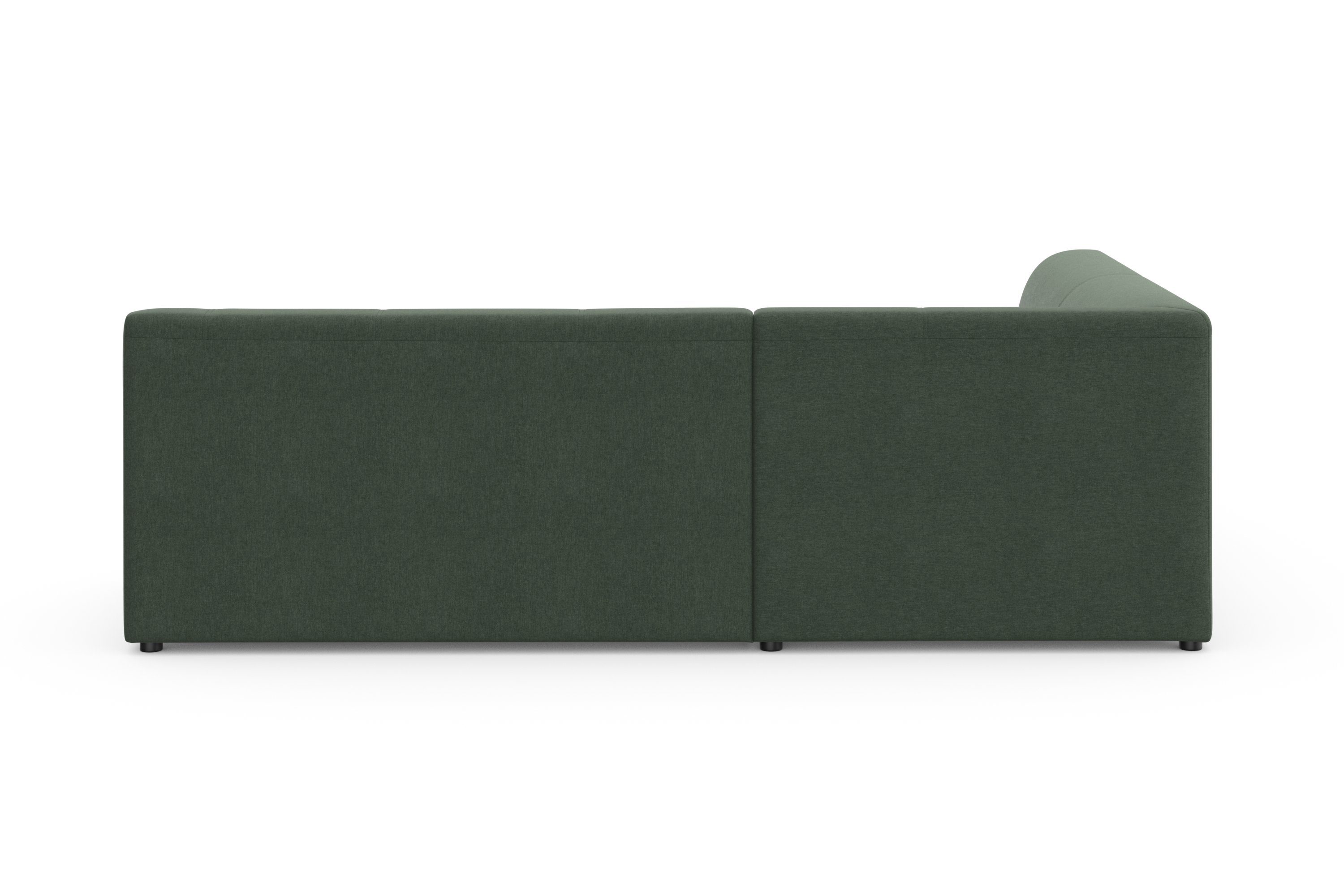 DOMO collection Hoekbank Topper L-vorm met ottomane, naar keuze met slaapfunctie