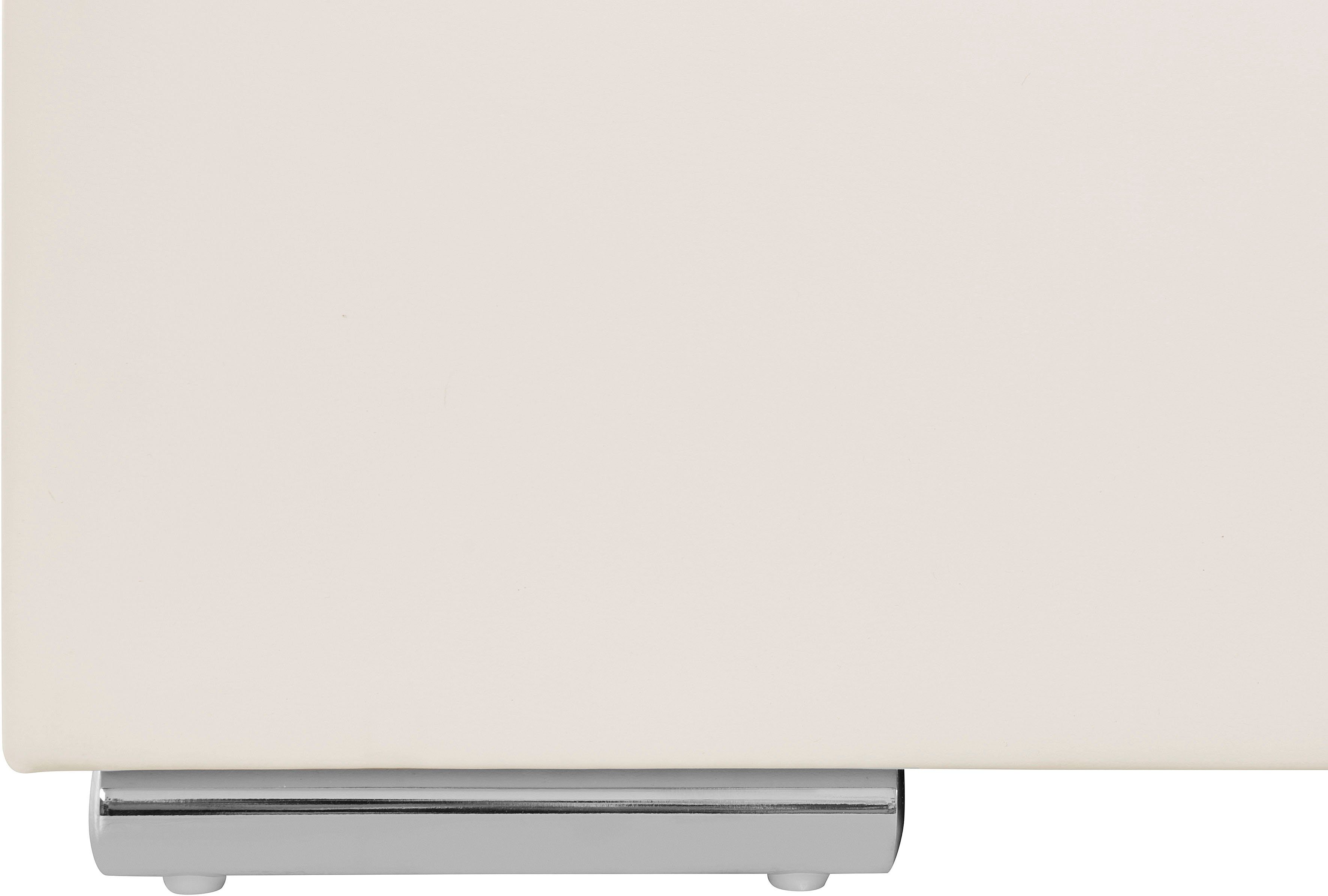 COTTA Boxspring Lighstar inclusief ledverlichting, topmatras, bedkist en sierkussen