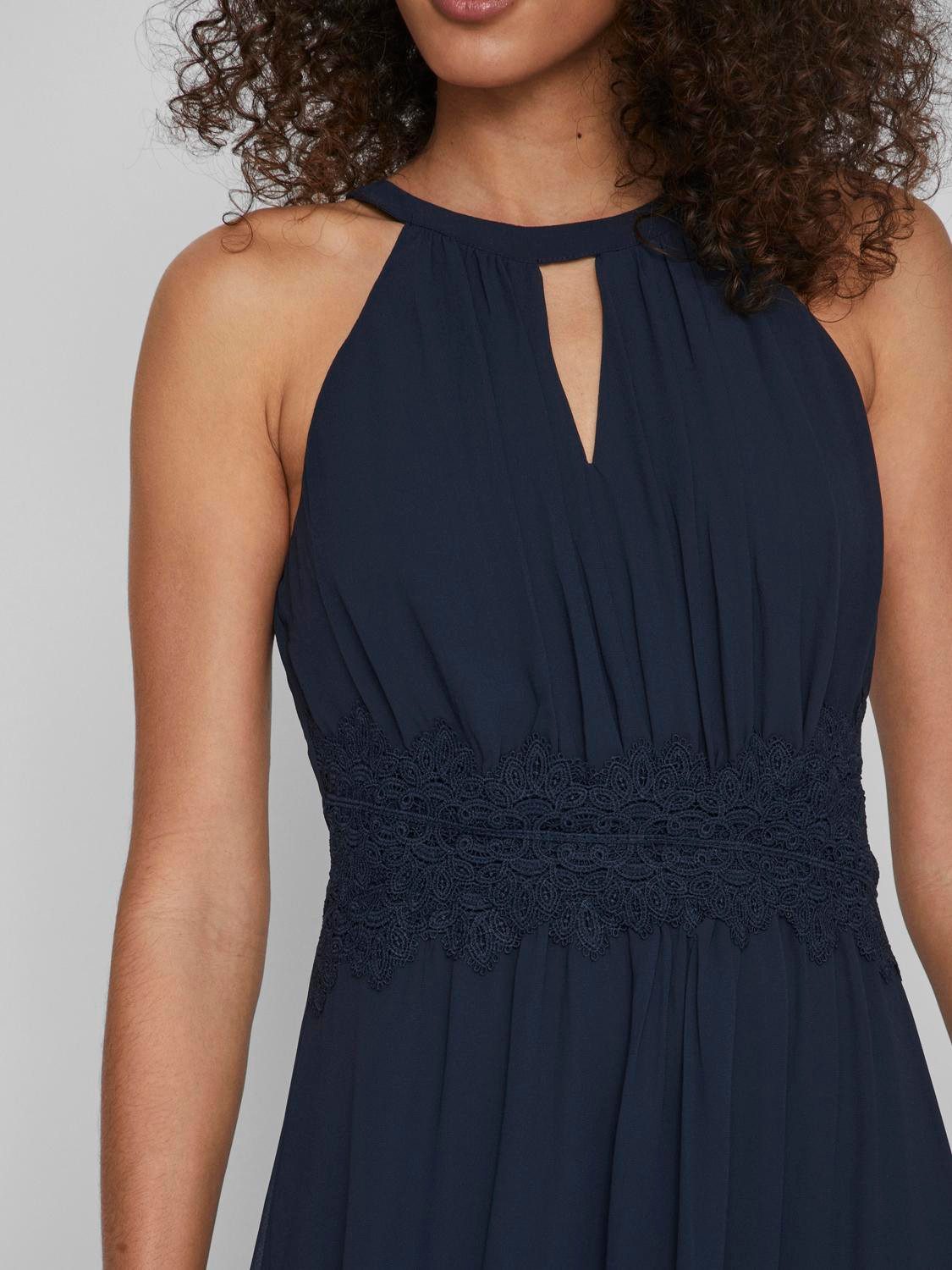 Vila Maxi-jurk VIMILINA HALTERNECK MAXI DRESS - NOOS