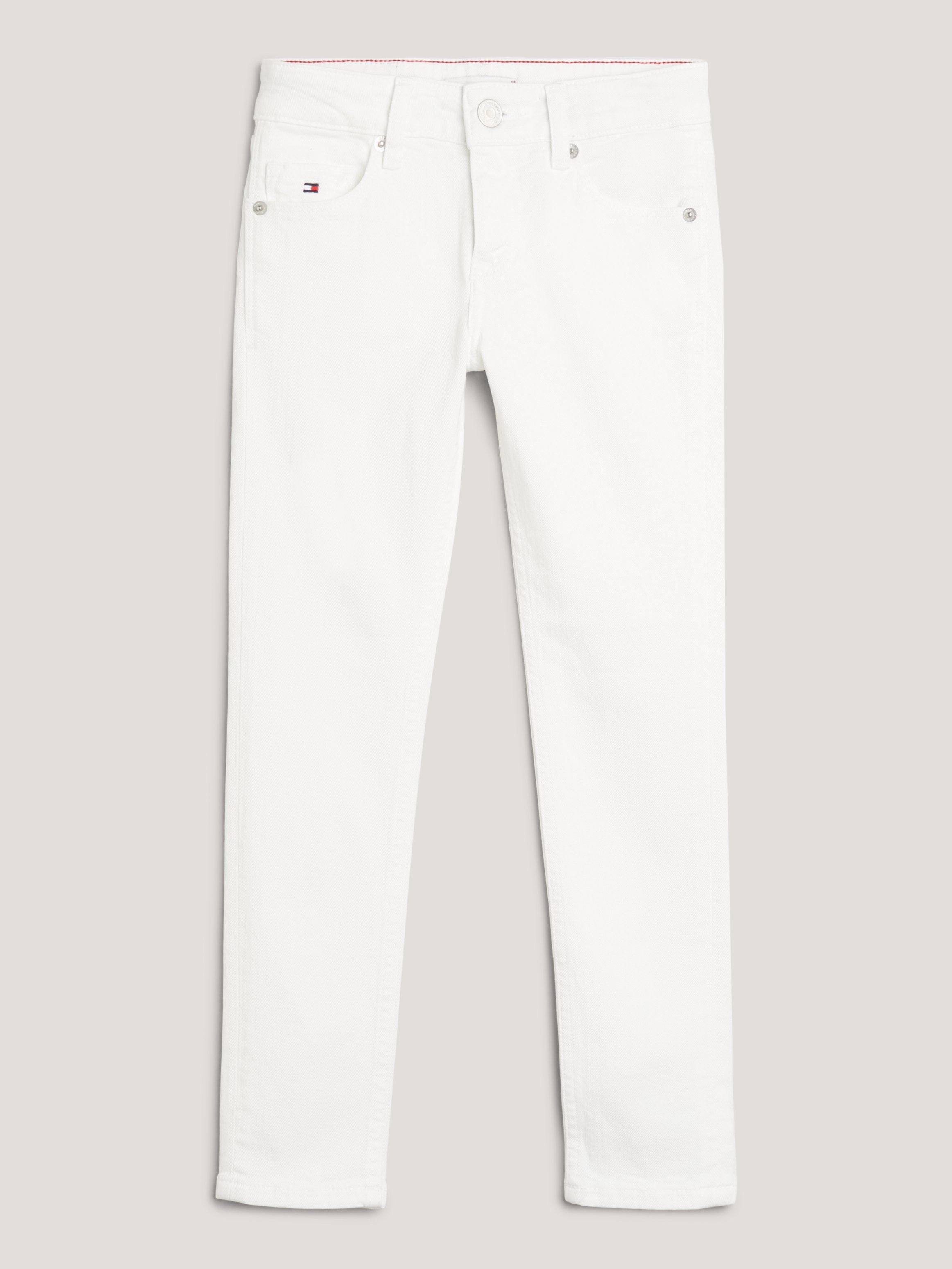 Tommy Hilfiger Slim fit jeans NORA WHITE Kinderen tot 16 jaar
