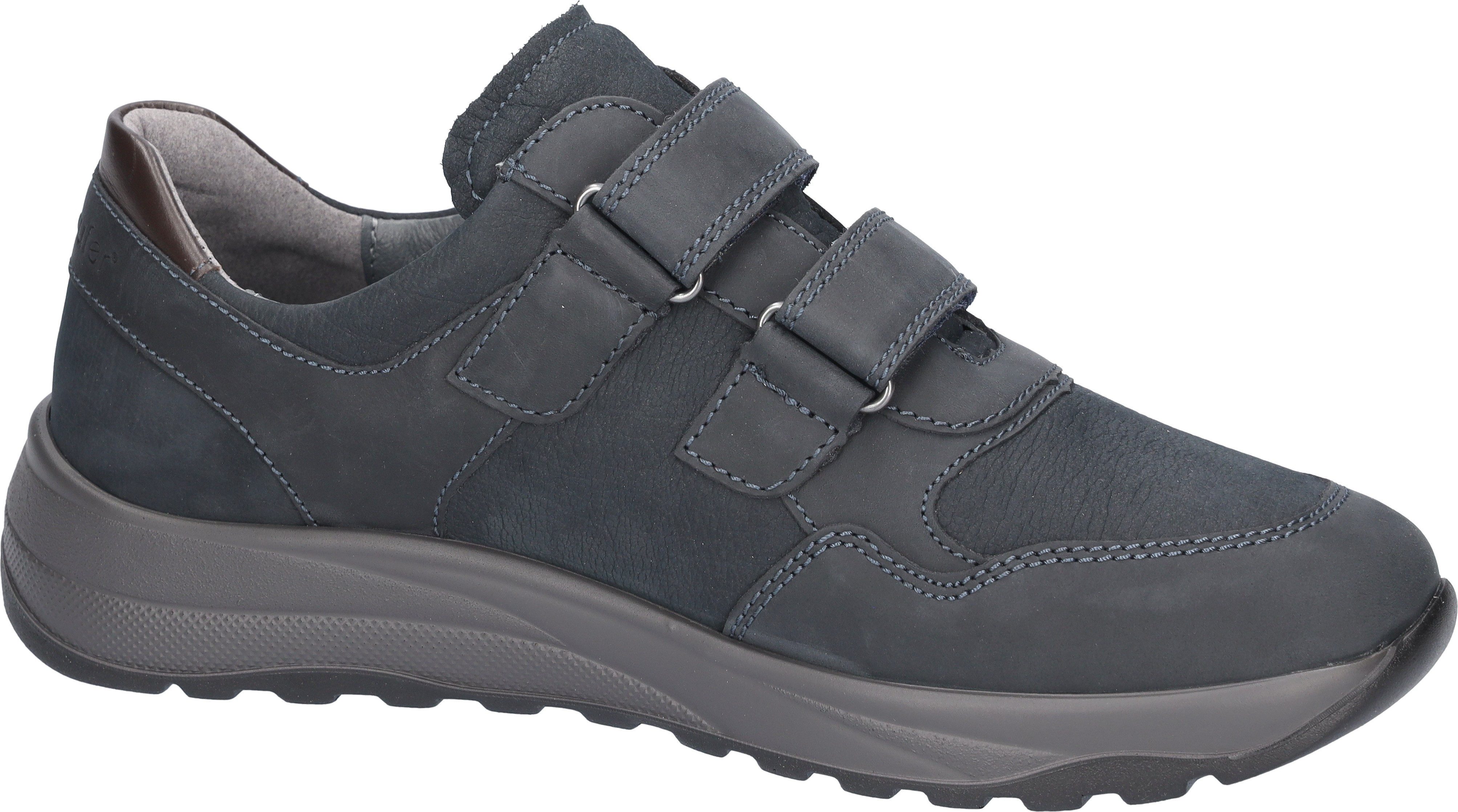 Waldläufer Klittenbandschoenen K-JOHN , comfort schoen, comfortabele schoen, lage schoen in extra comfortabele breedte k