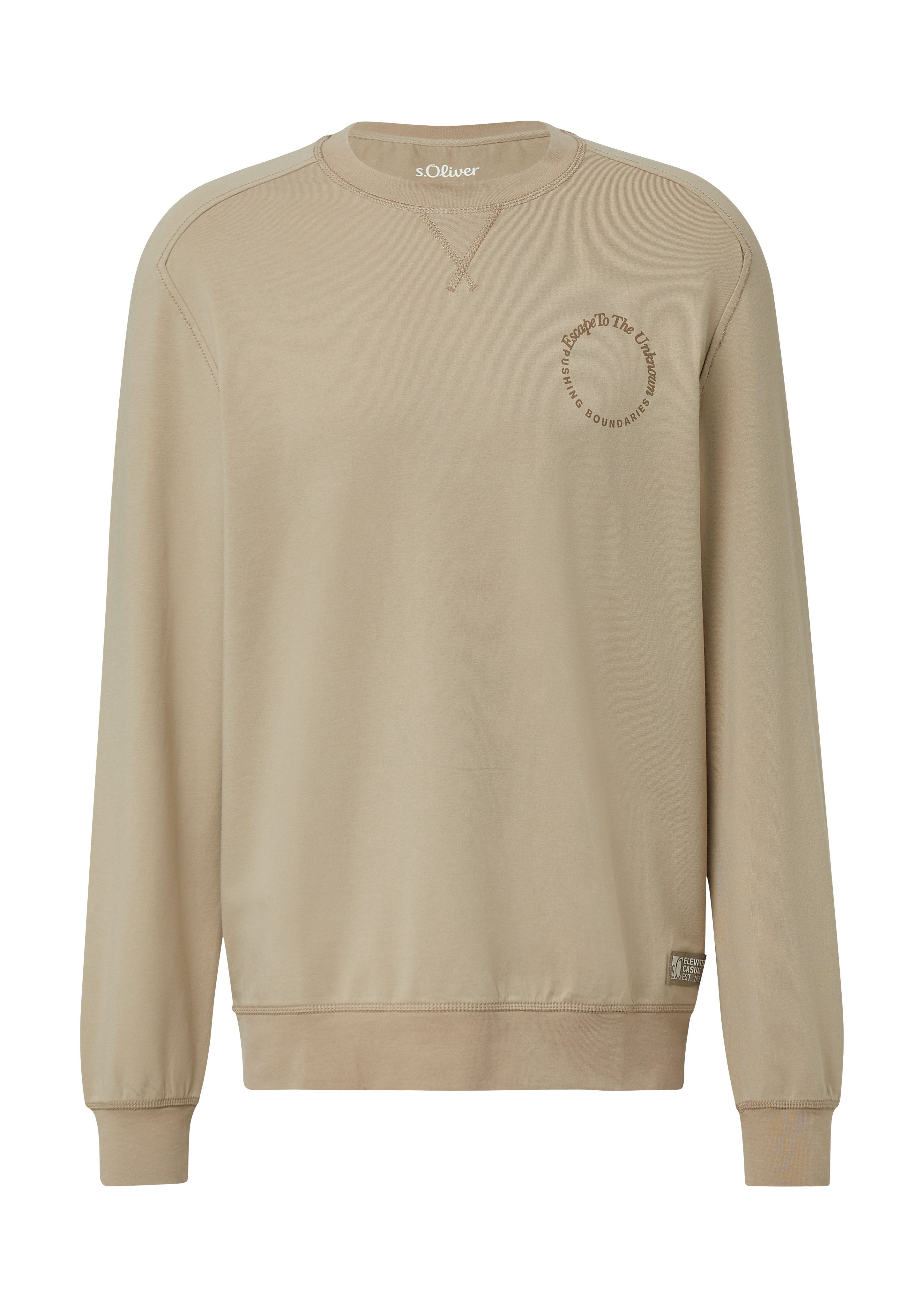 s.Oliver Sweatshirt met belettering