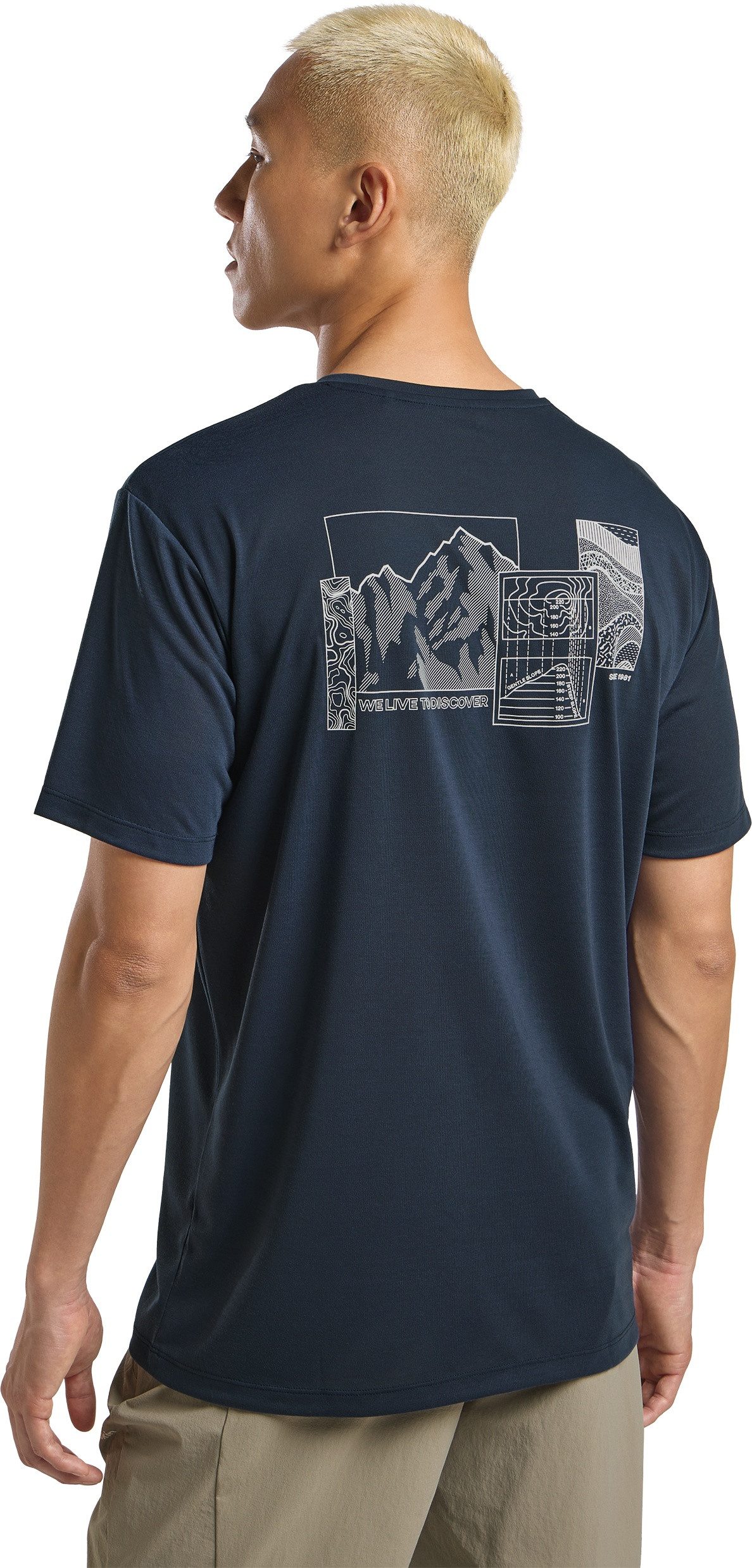 Jack Wolfskin T-shirt VONNAN GRAPHIC T M