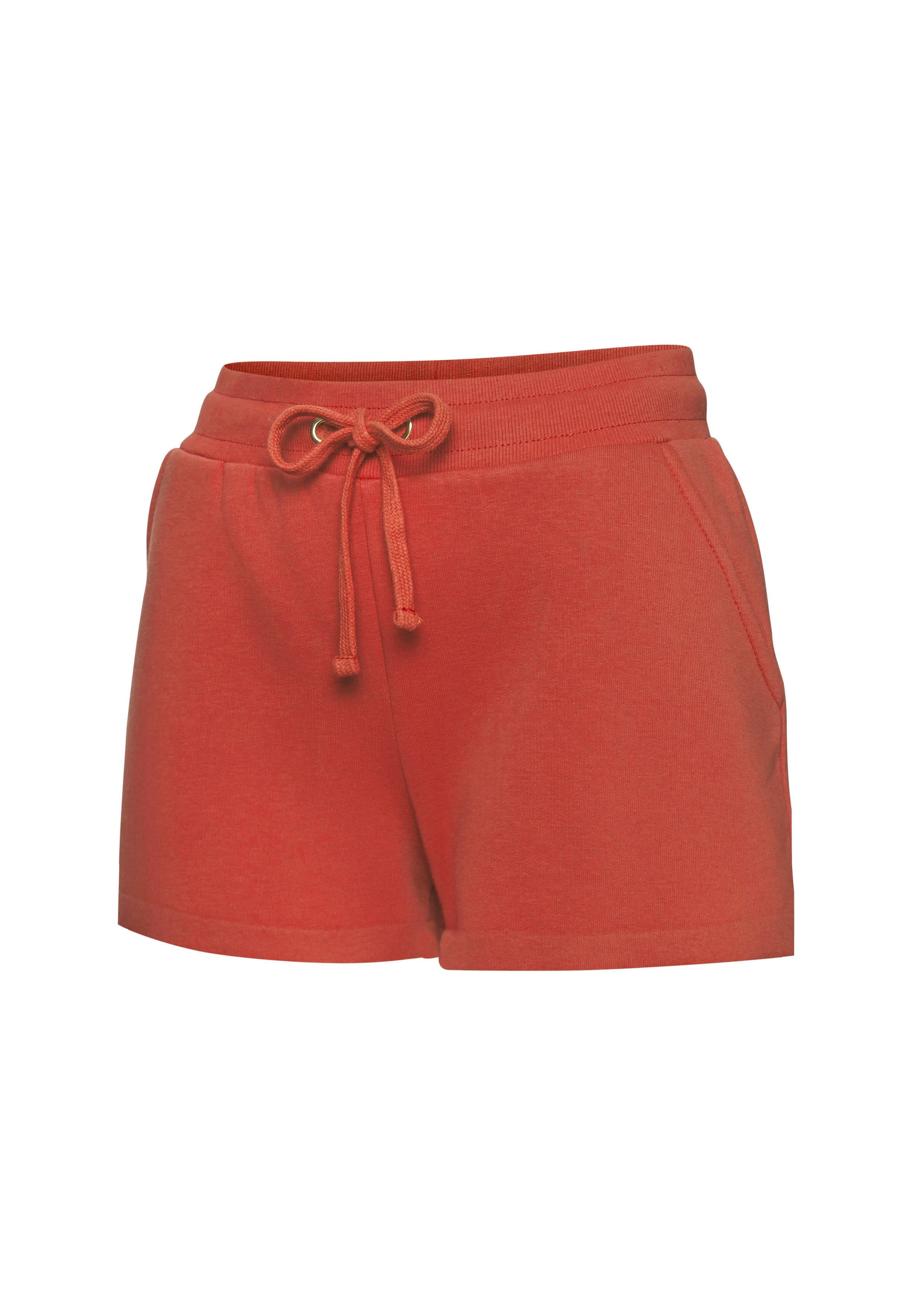 Lascana Sweatshort Lounge-/relaxshorts met bindkoord, loungewear