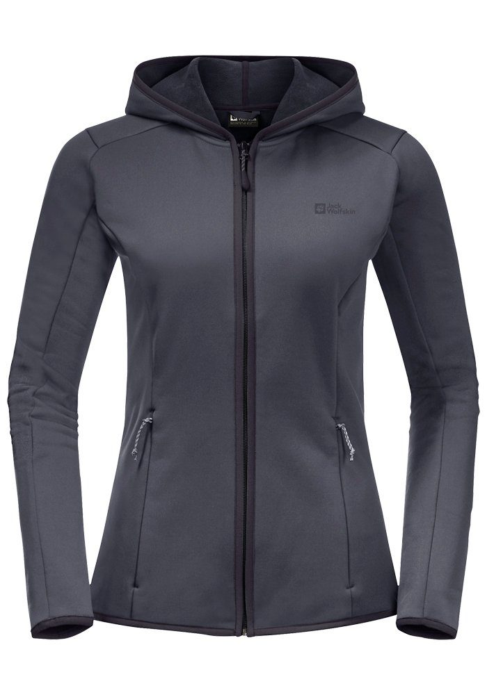 Jack Wolfskin Fleecejack BAISELBERG HOODED FZ W