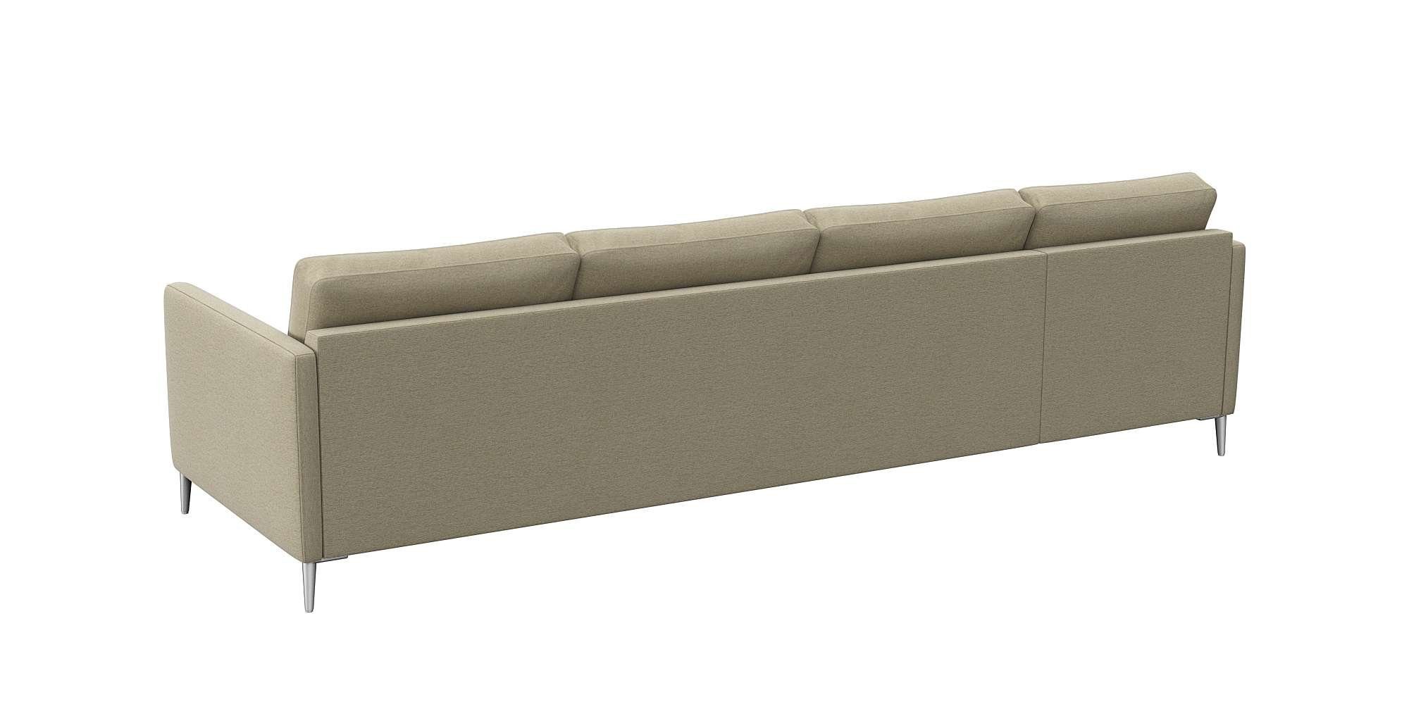 FLEXLUX Hoekbank Fiore, super zitcomfort door koudschuim in de zitting, L-vorm
