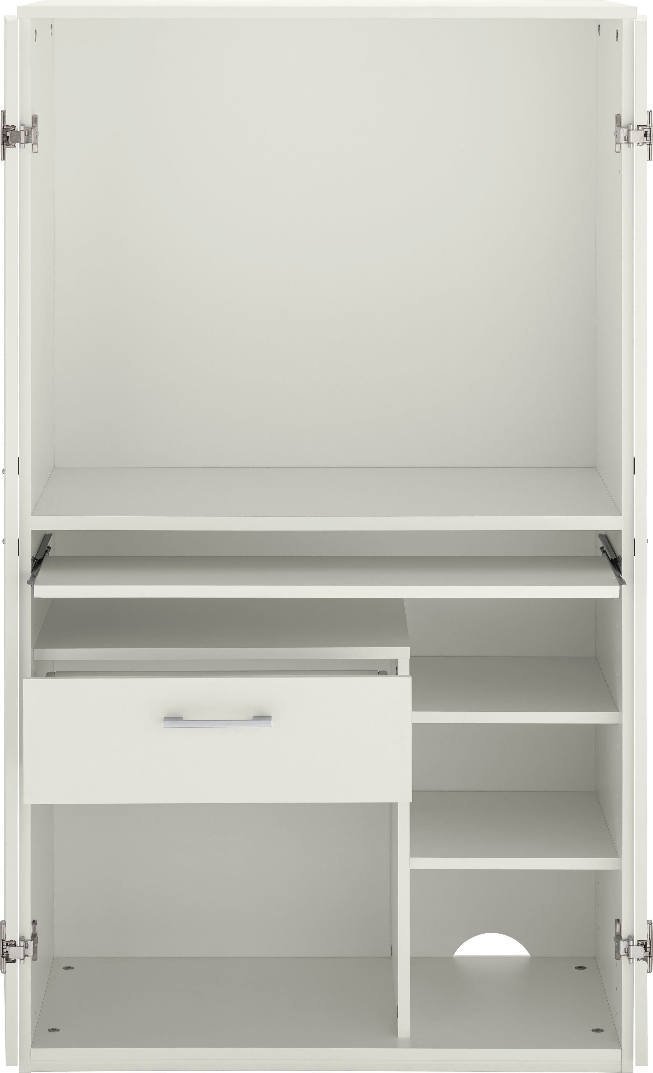 VOGL Möbelfabrik Pc-kast Nick Secretaire, afmetingen 80 x 50 x 138 cm, Made in Germany