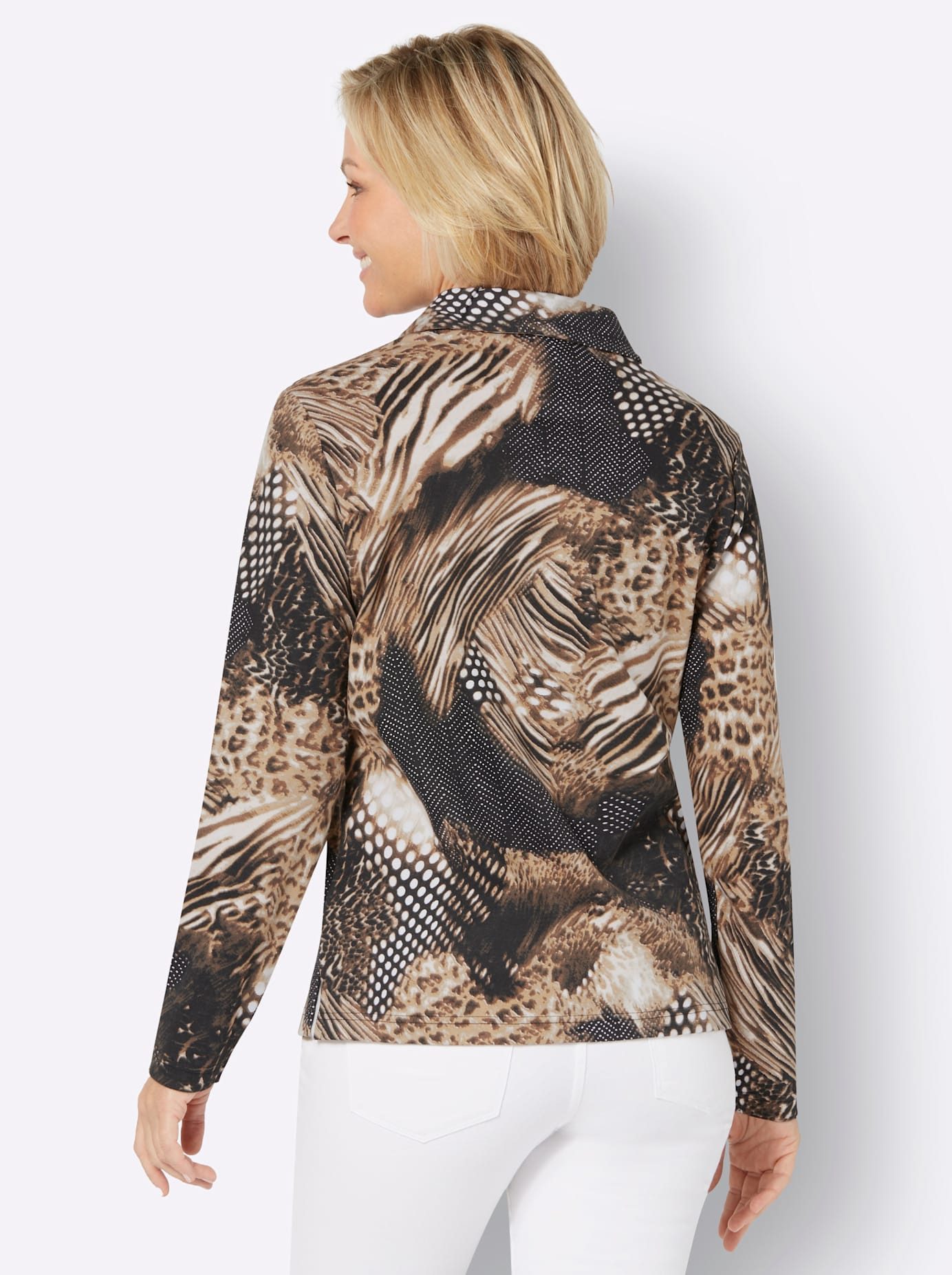 Classic Basics Shirt met lange mouwen (1-delig)