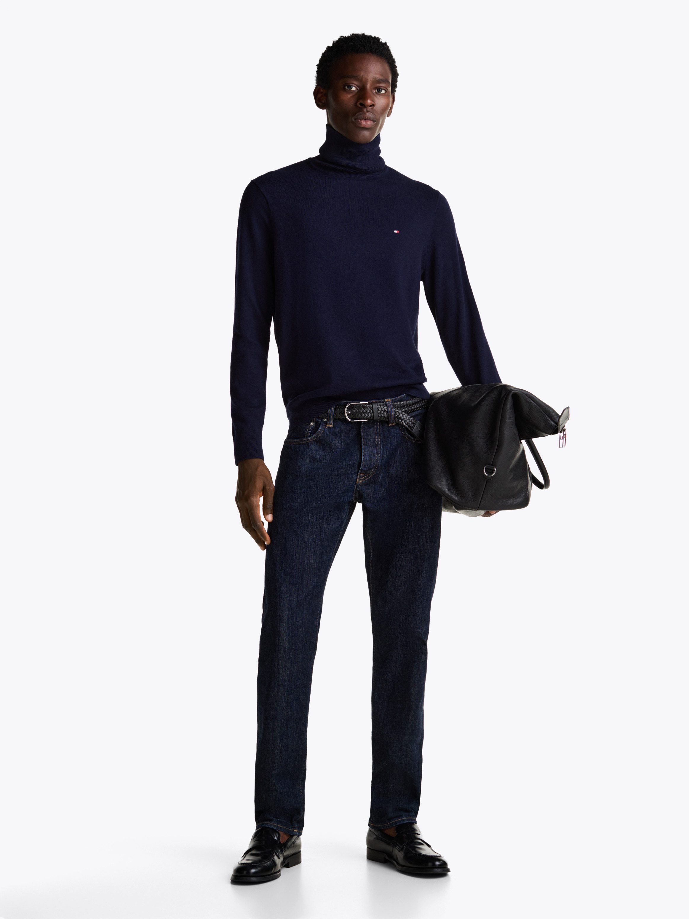 Tommy Hilfiger Coltrui PIMA ORG CTN CASHMERE ROLL NECK