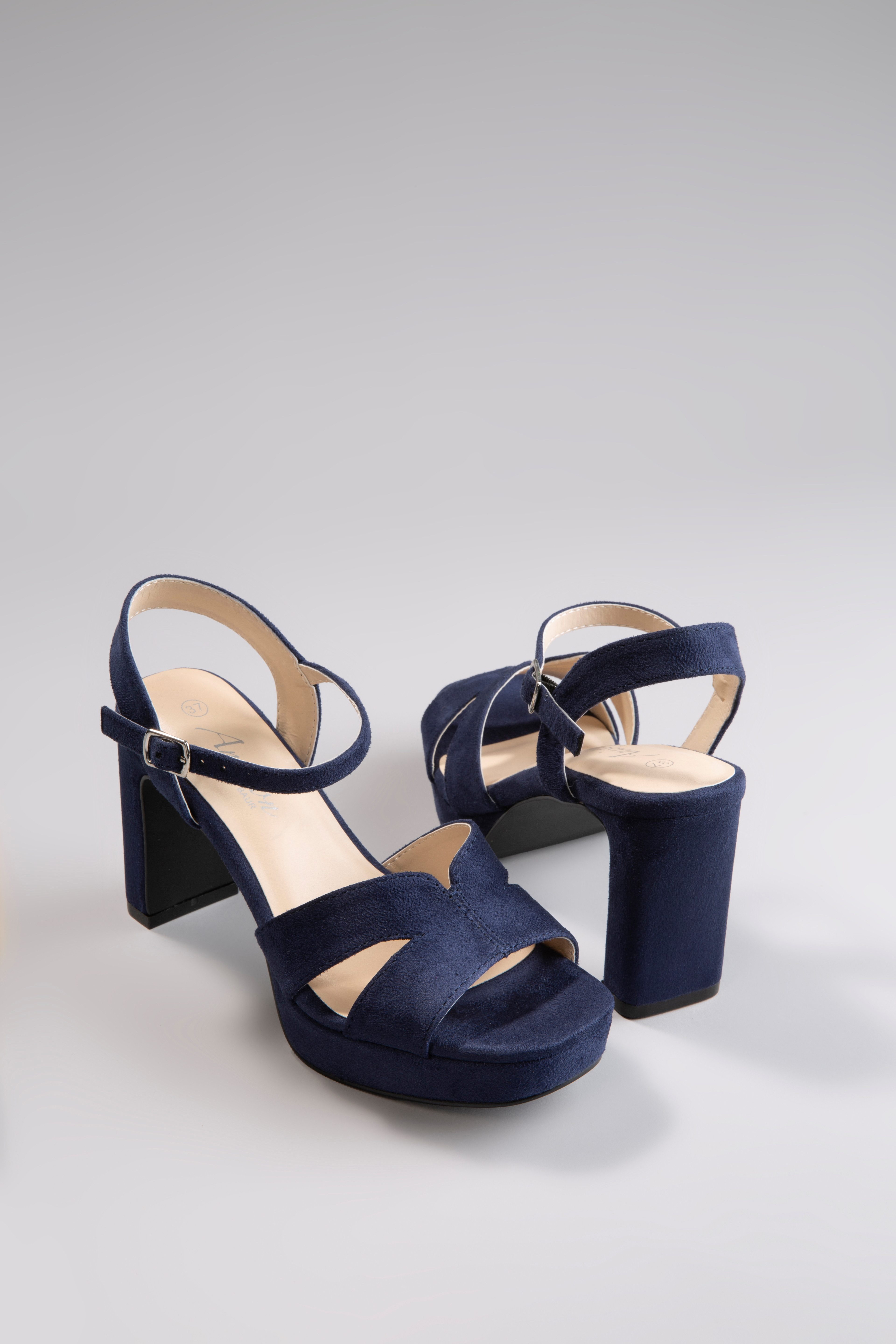 Aniston SHOES Highheel sandaaltjes , zomerschoen, avond sandaal, sleehak - nieuwe collectie