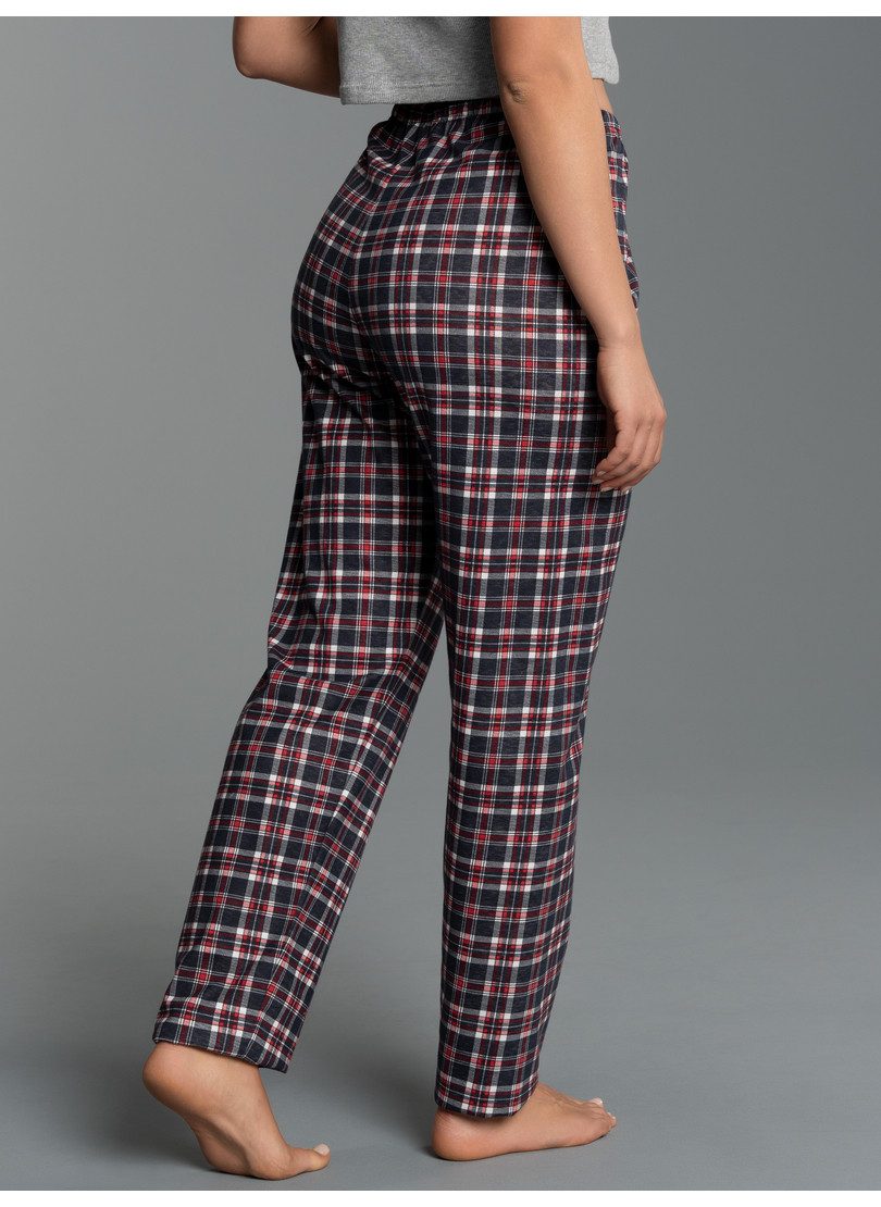 Trigema Pyjama Trigema pyjamabroek met ruitpatroon (1-delig)