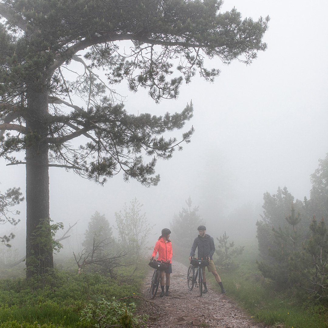Gonso Fietsjack Save Jacket Trail W Dames regenjack wind- en waterdicht, fietsjack met capuchon