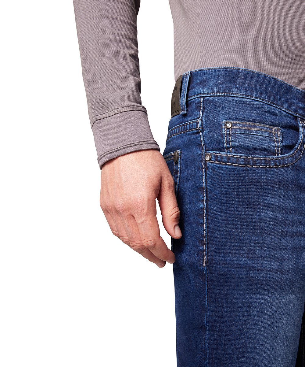 Pioneer Authentic Jeans Straight jeans Rando dikke naden
