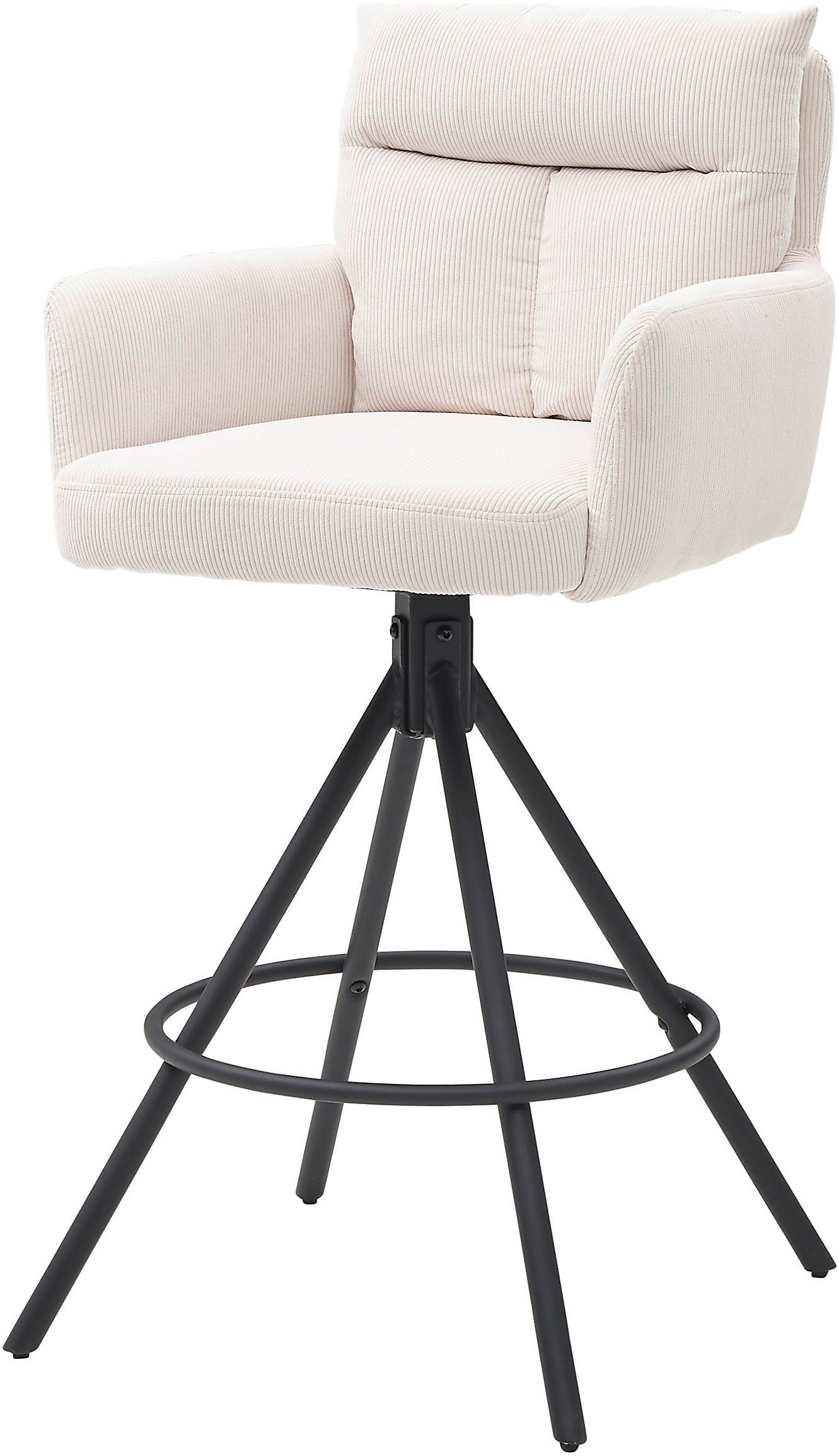 Stolkom Barkruk Sofia Comfort zithoogte 70 cm, 180° draaibaar auto return functie (set, 2 stuks)